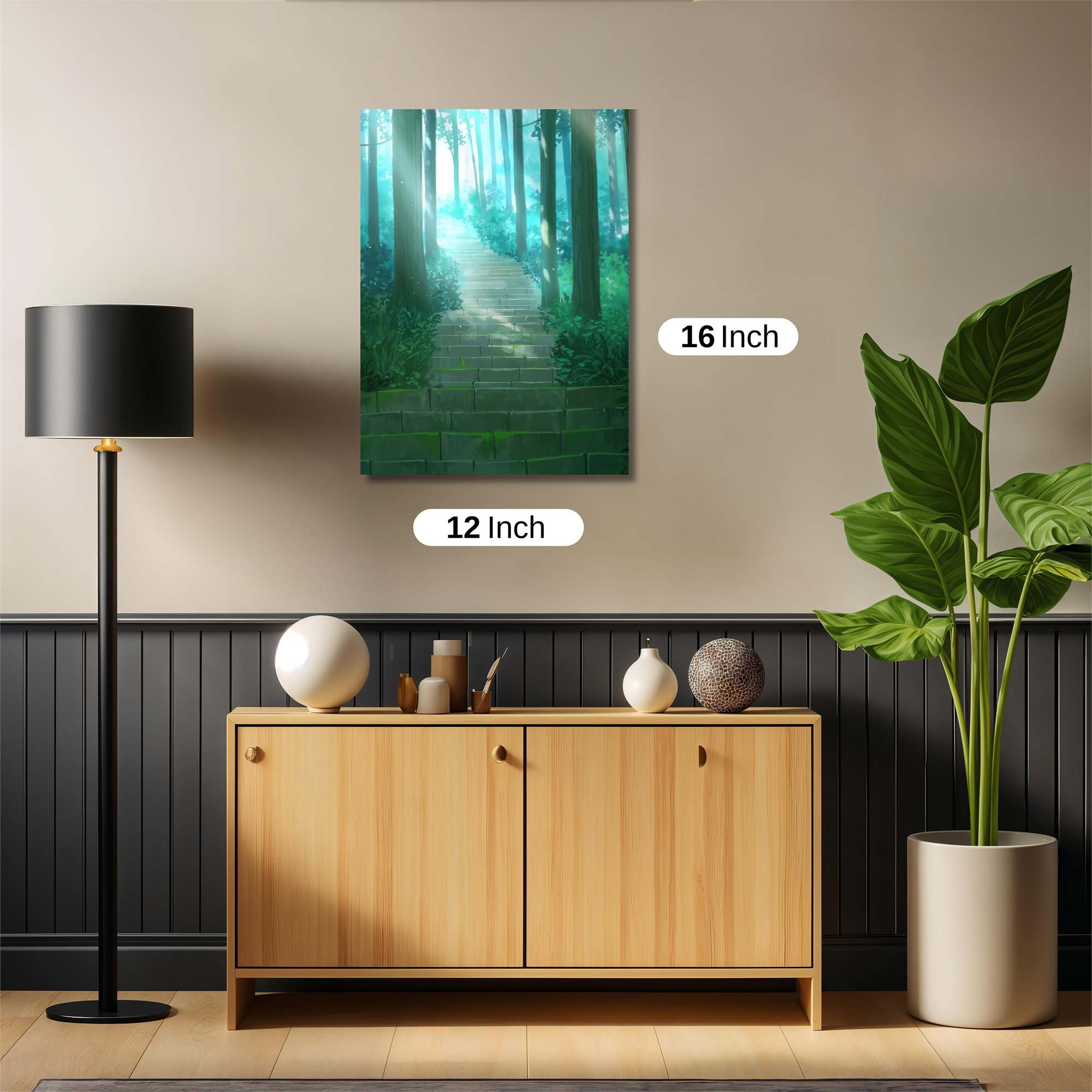 Forest Serenity Safe Wall Magnetic / M