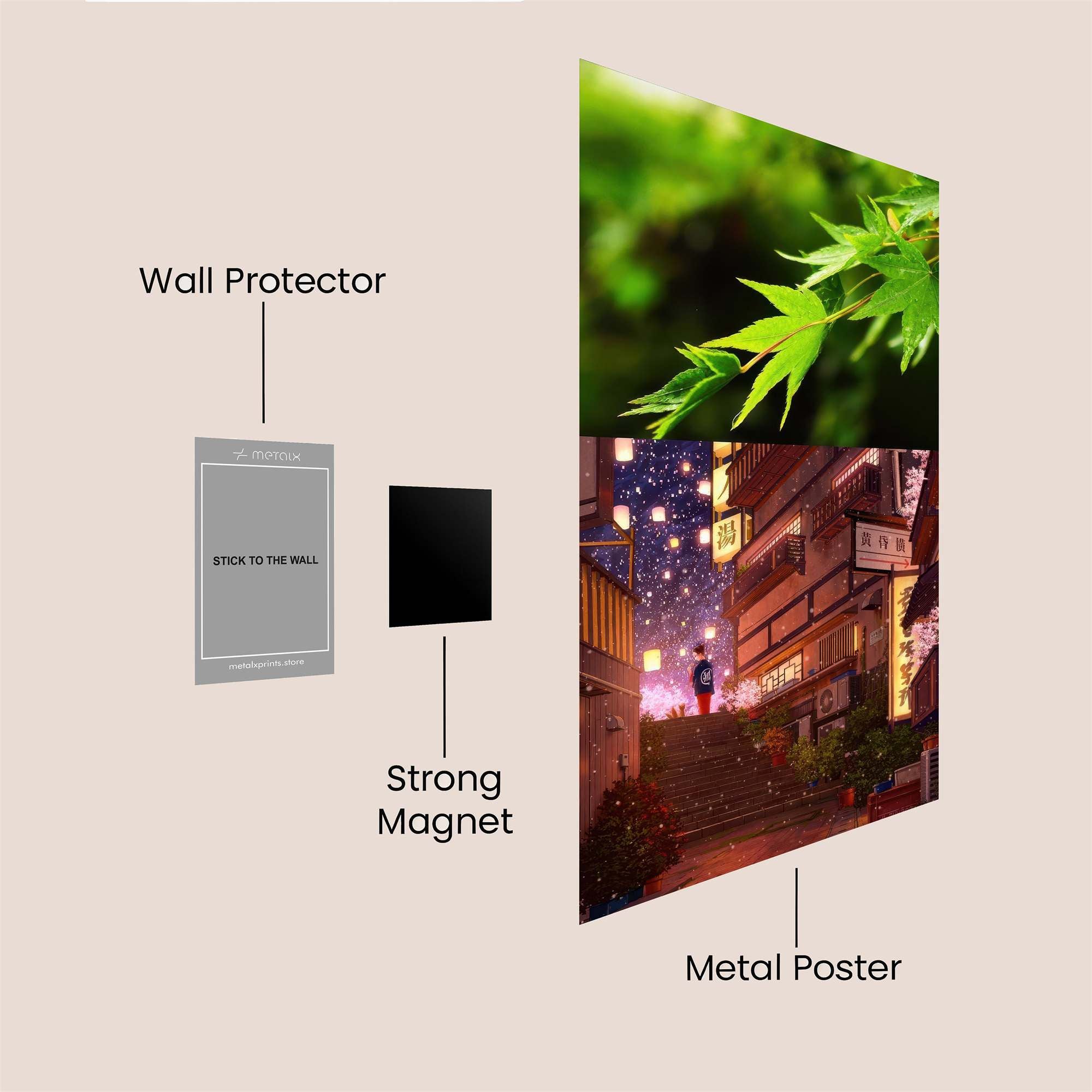 Starlit Serenity Safe Wall Magnetic / M