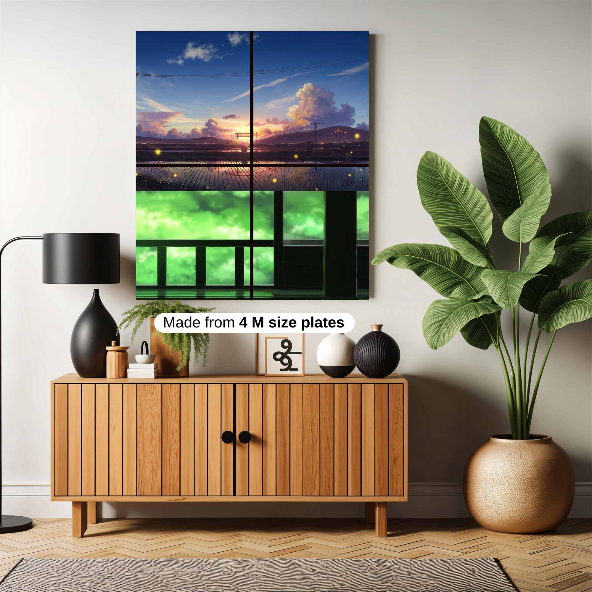Sunset Serenity Safe Wall Magnetic / M