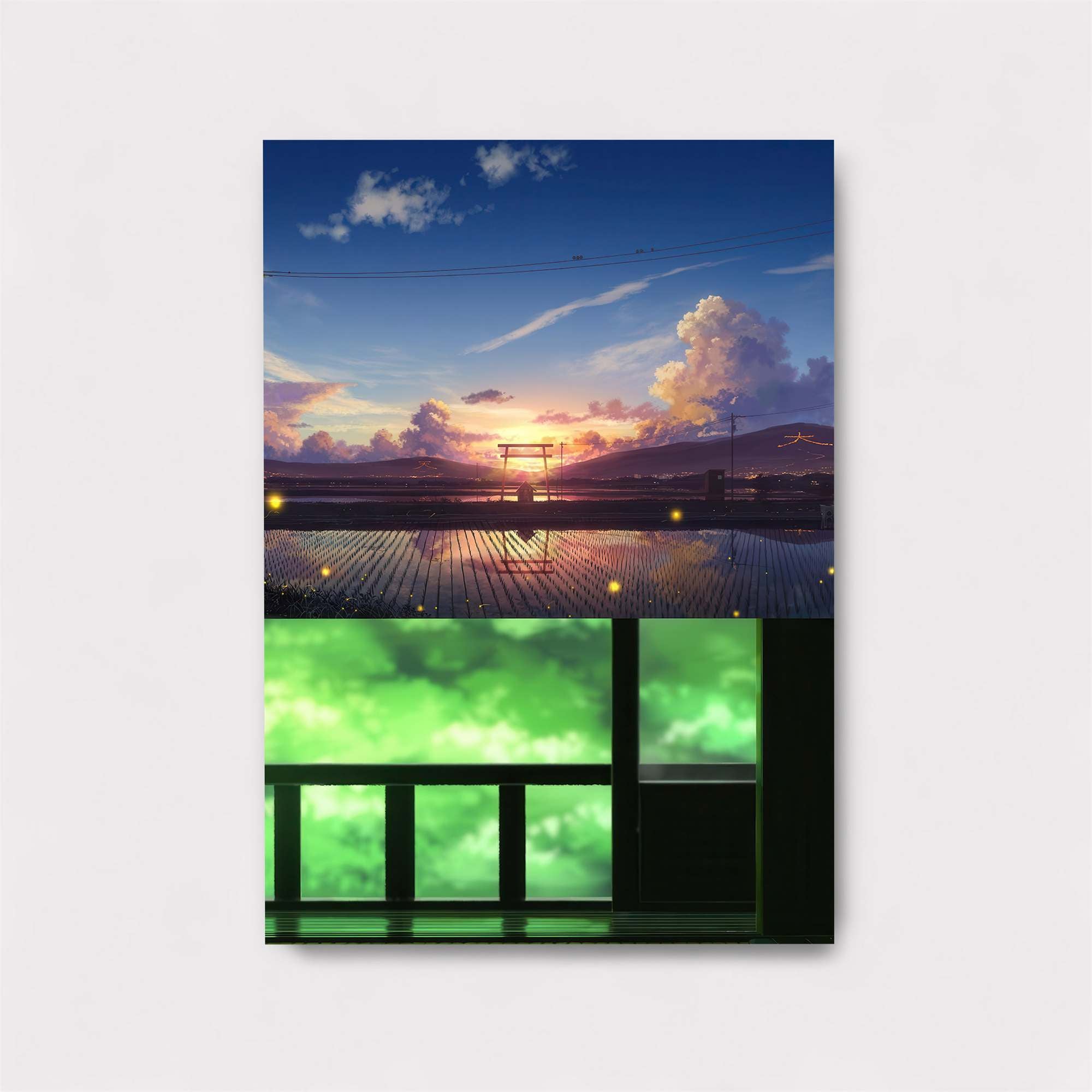 Sunset Serenity Safe Wall Magnetic / M