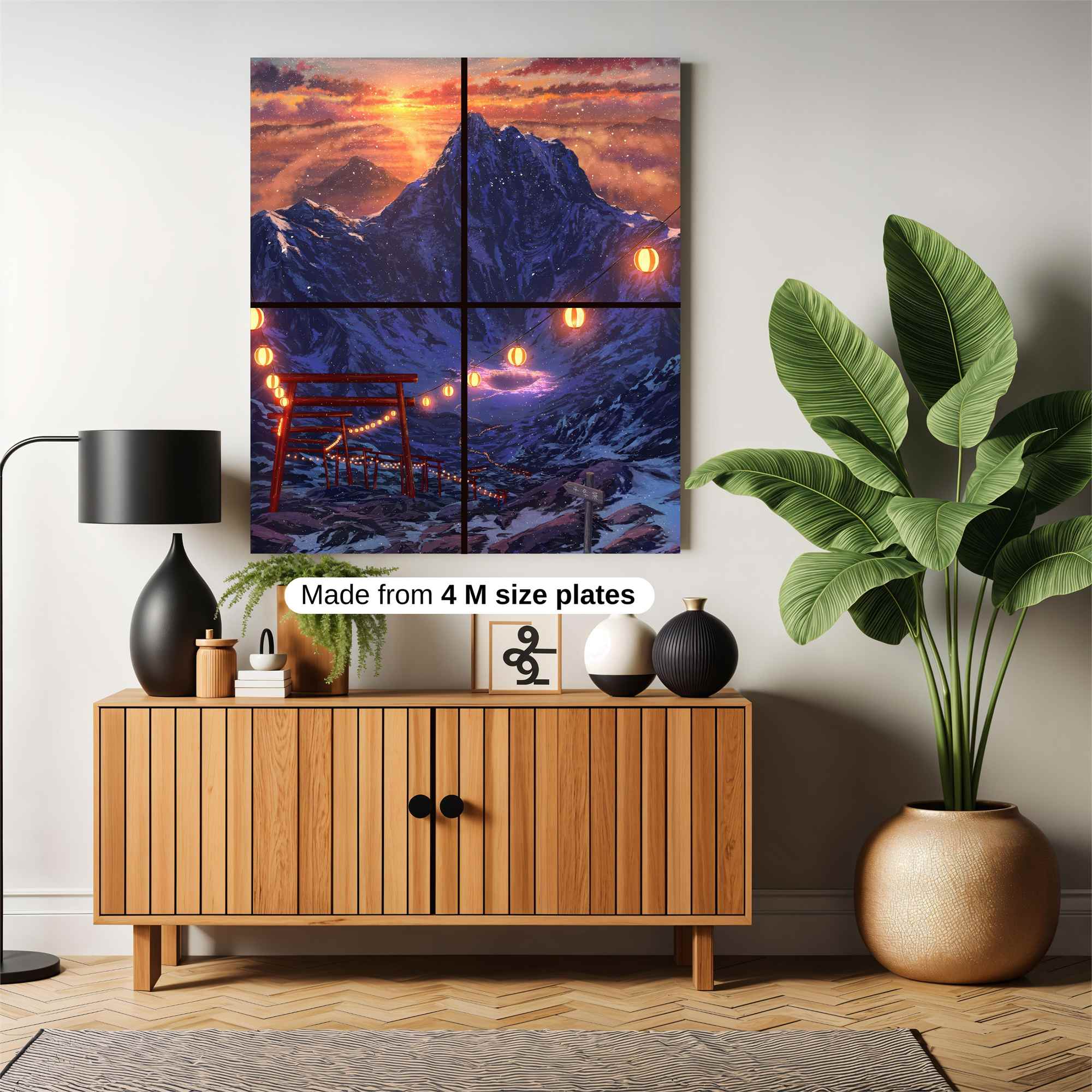 Mountain Serenity Safe Wall Magnetic / M