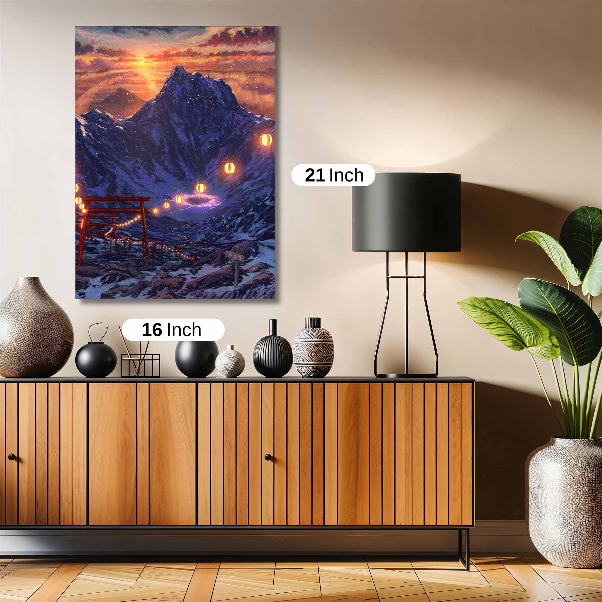 Mountain Serenity Safe Wall Magnetic / M