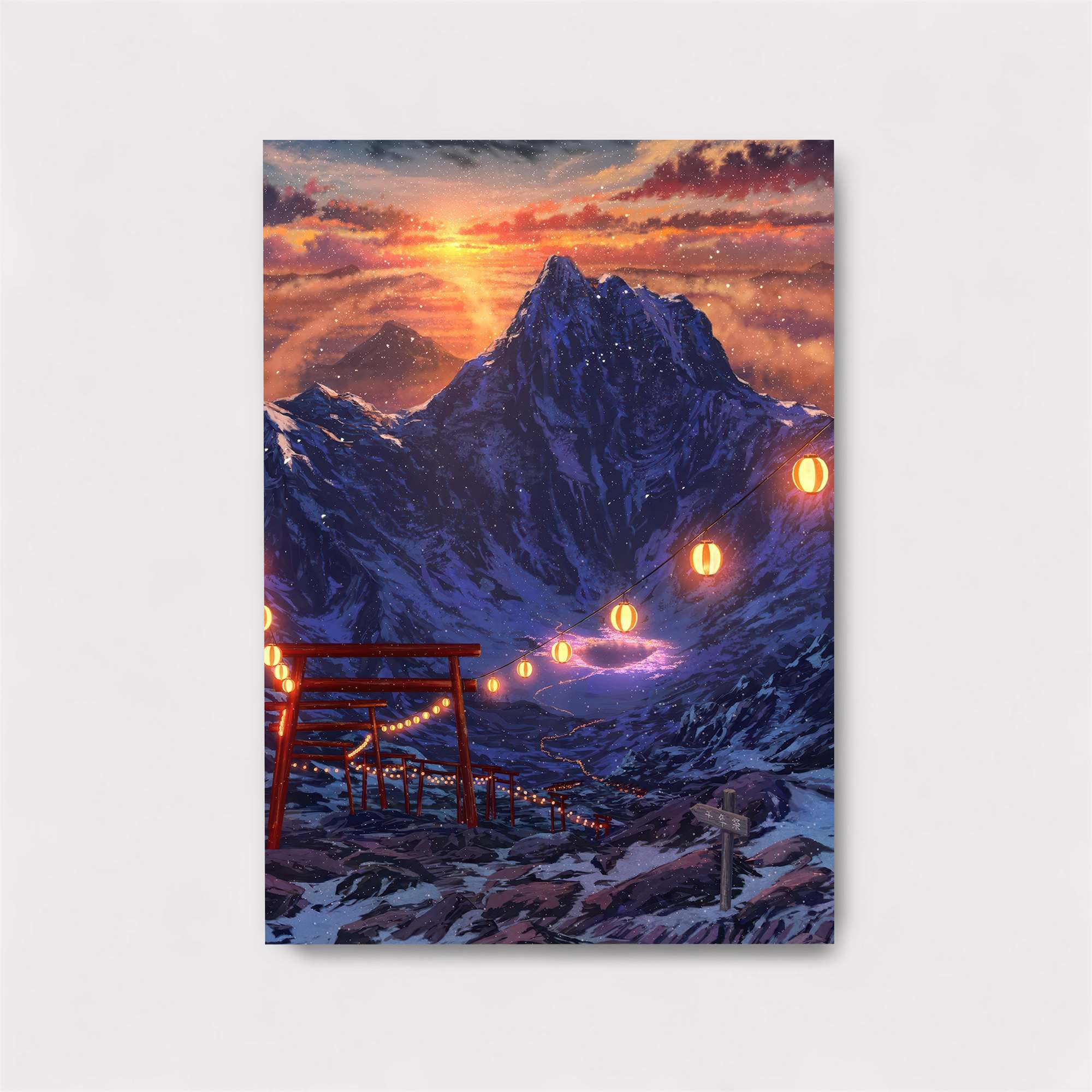 Mountain Serenity Safe Wall Magnetic / M