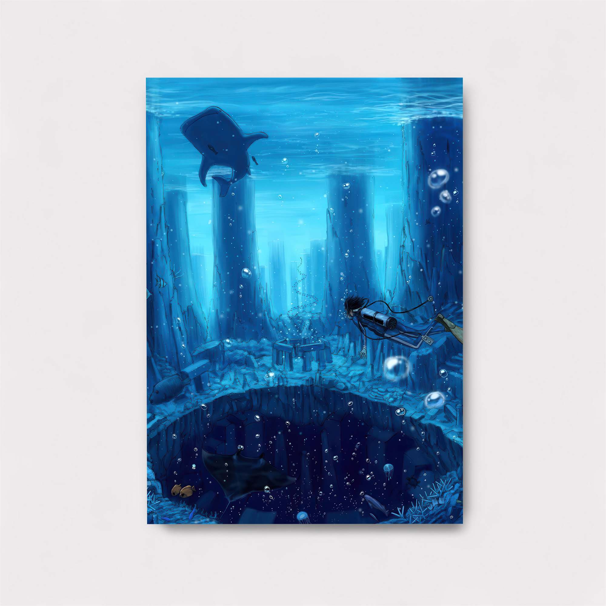 Atlantis Enigma Safe Wall Magnetic / M