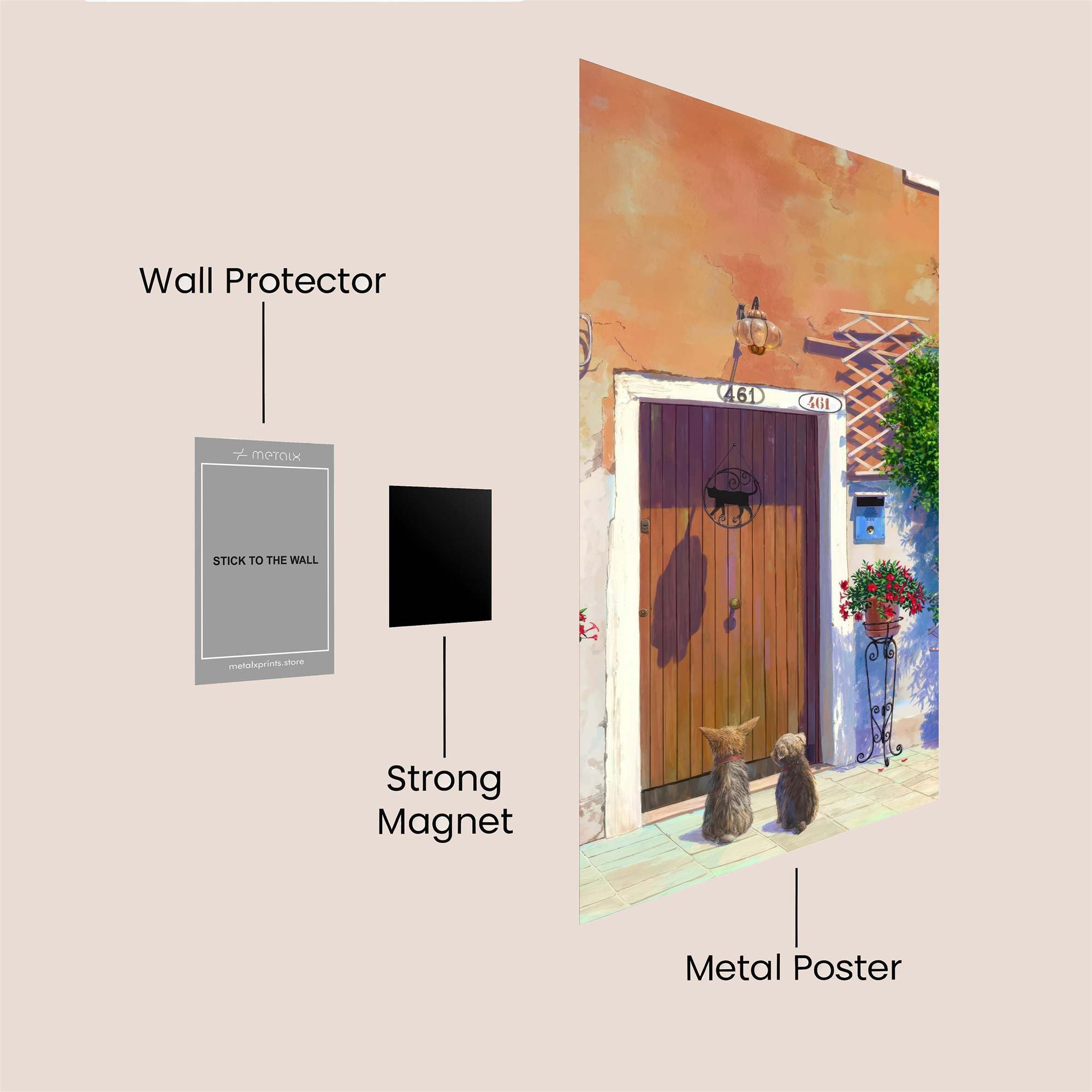Venetian Serenity Safe Wall Magnetic / M