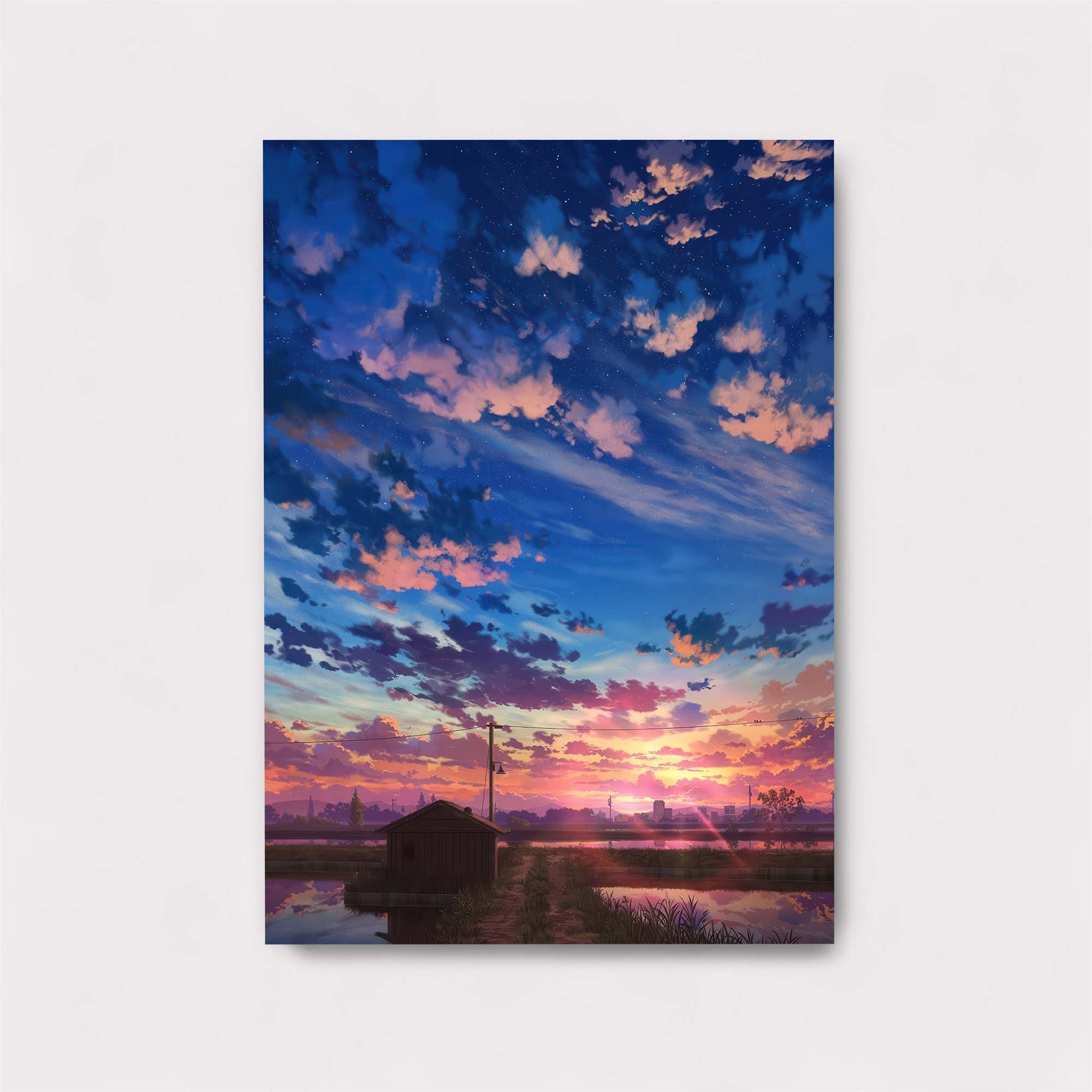 Sunset Serenity Safe Wall Magnetic / M