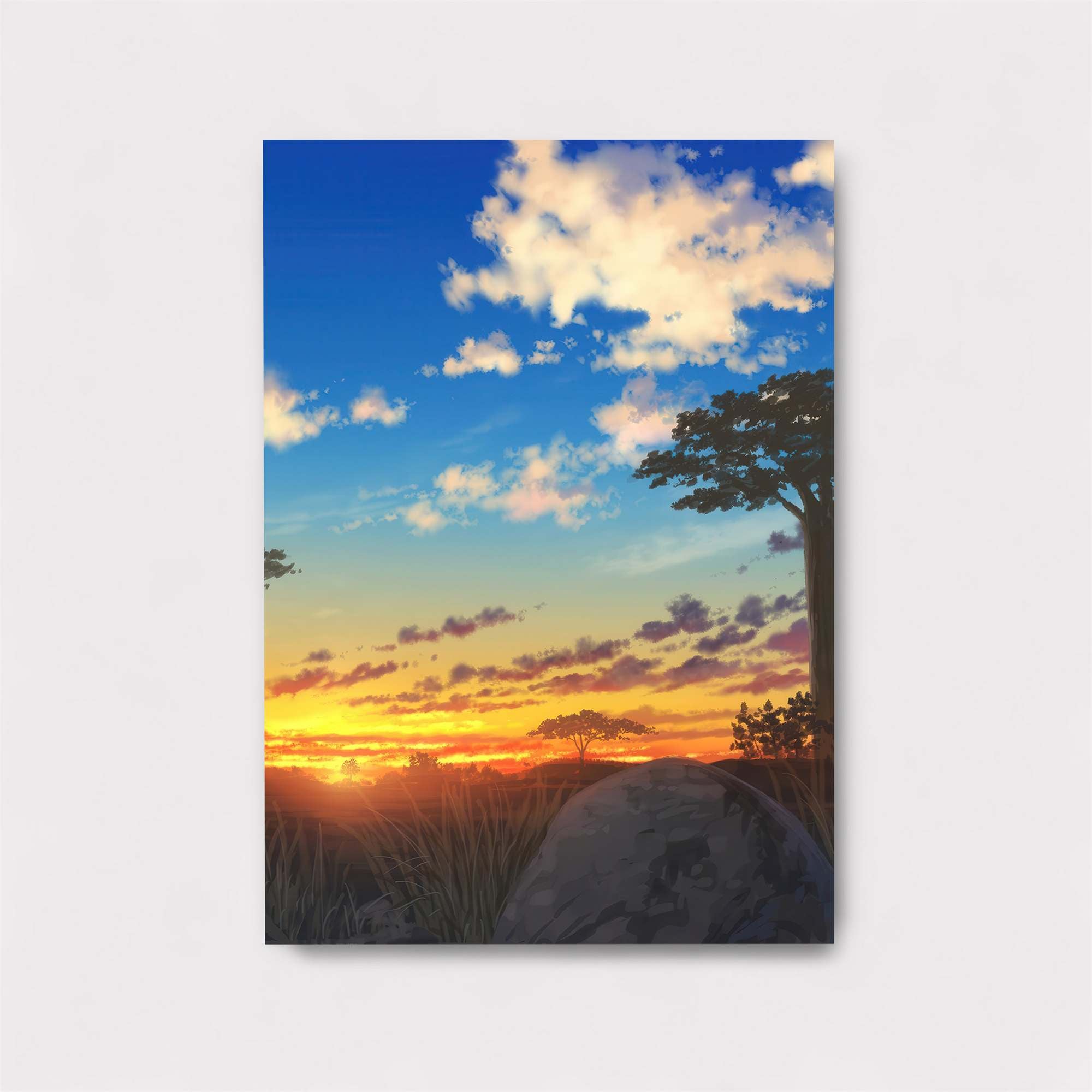 Sunset Serenity Safe Wall Magnetic / M