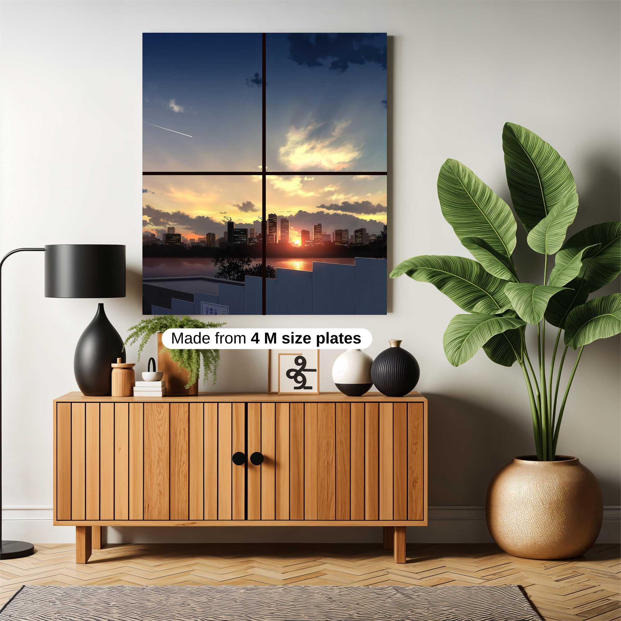 Sunset Serenity Safe Wall Magnetic / M