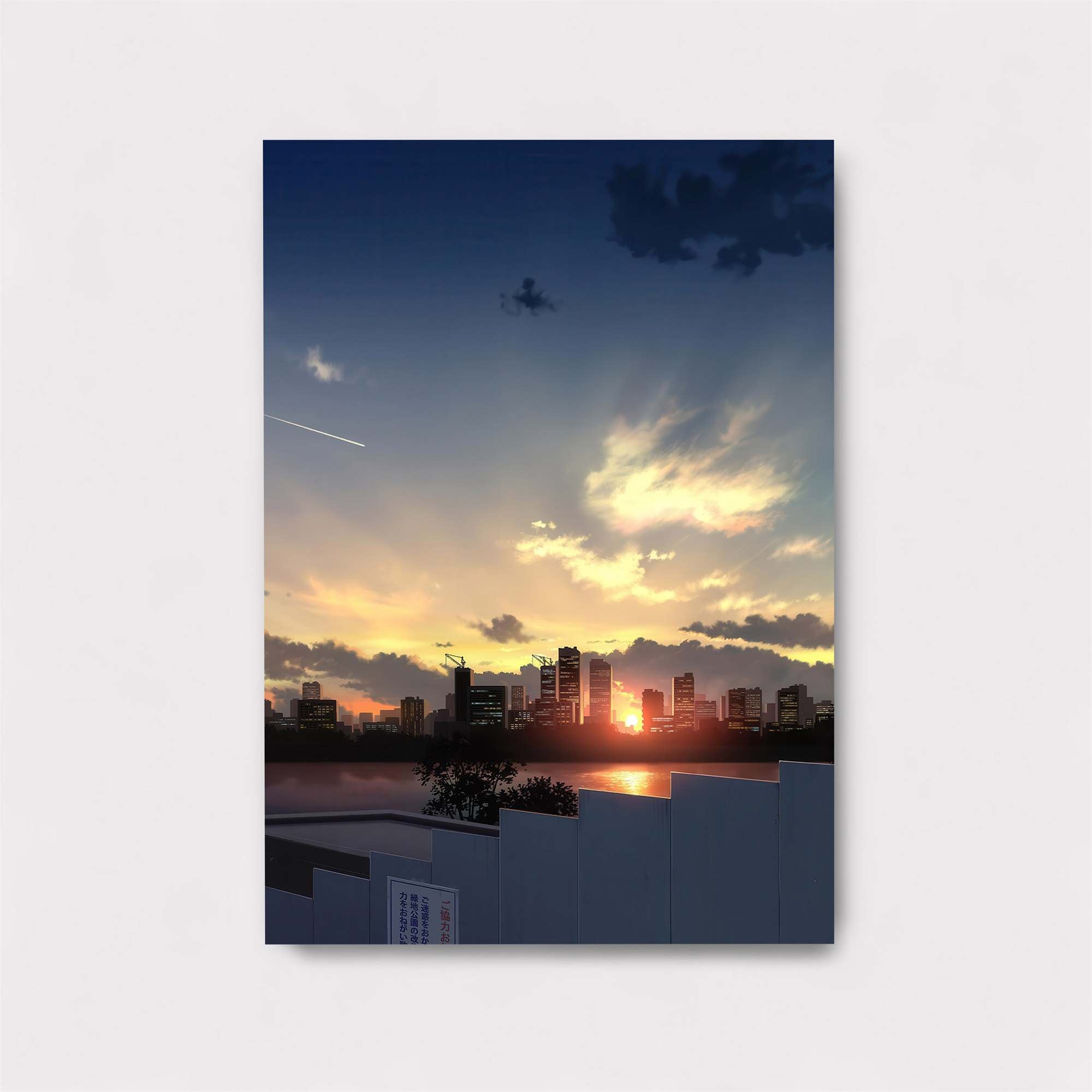 Sunset Serenity Safe Wall Magnetic / M