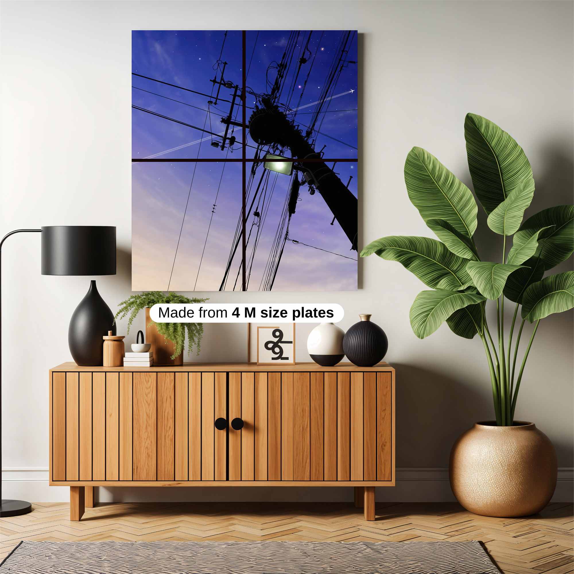 Wires Twilight Safe Wall Magnetic / M