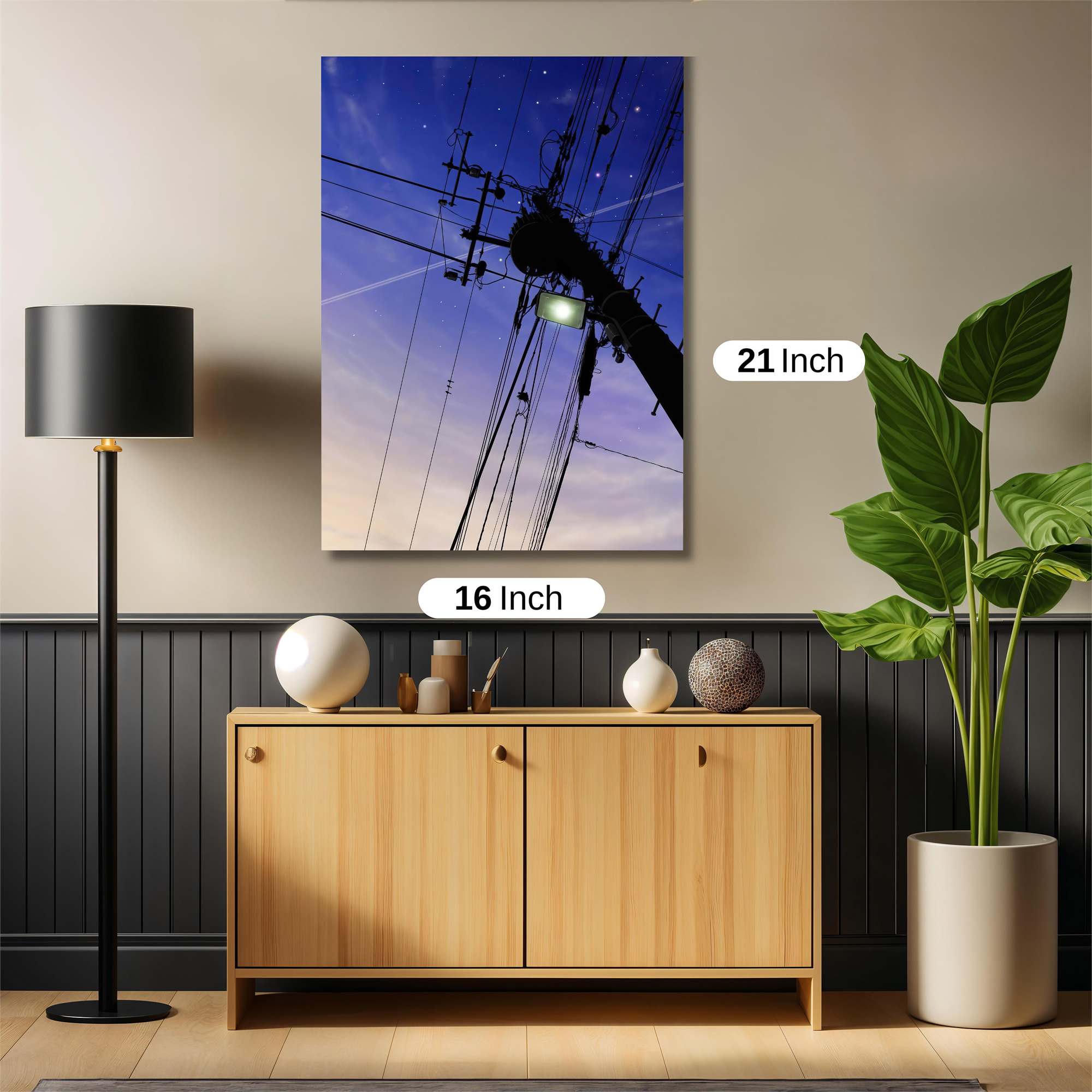 Wires Twilight Safe Wall Magnetic / M