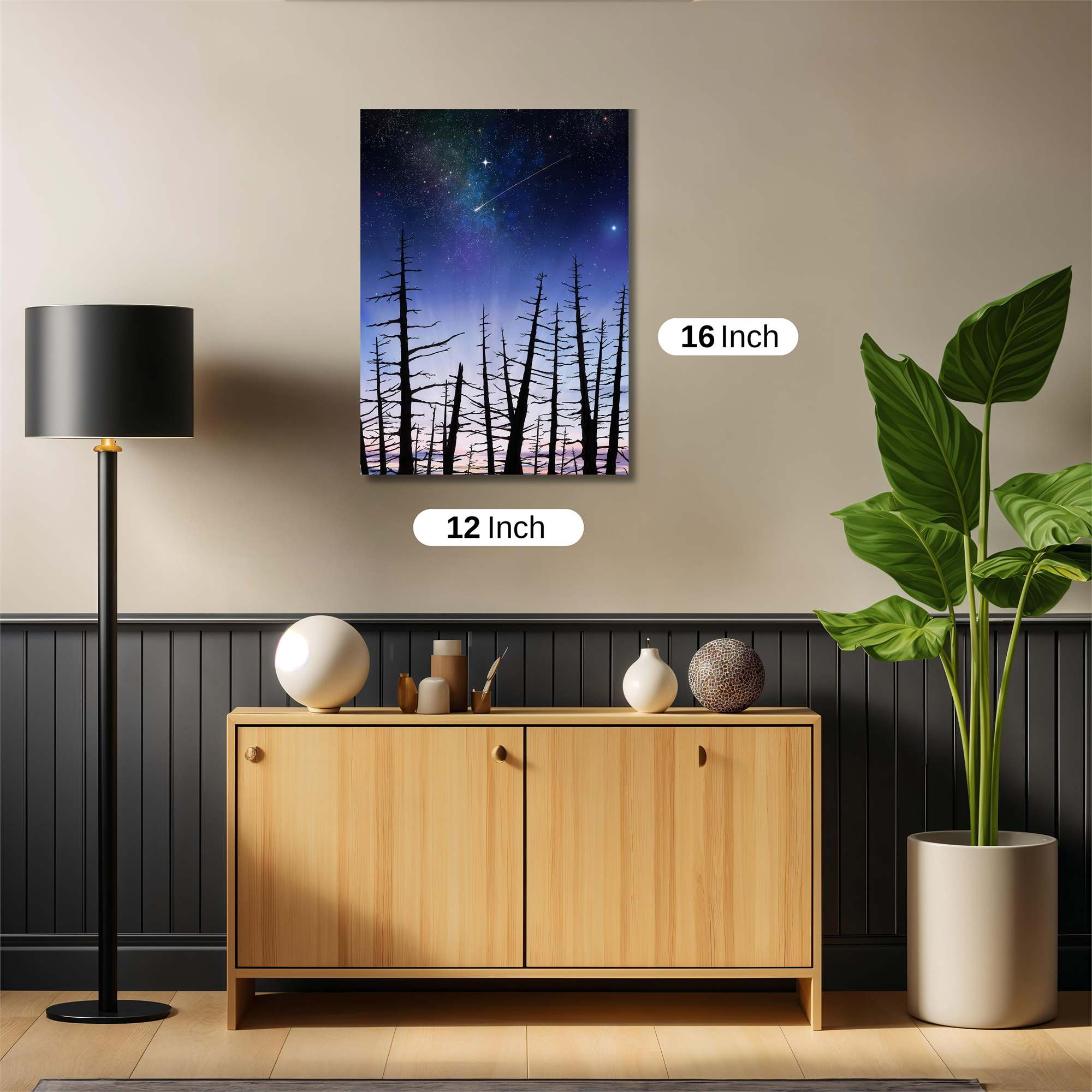 Starlit Desolation Safe Wall Magnetic / M