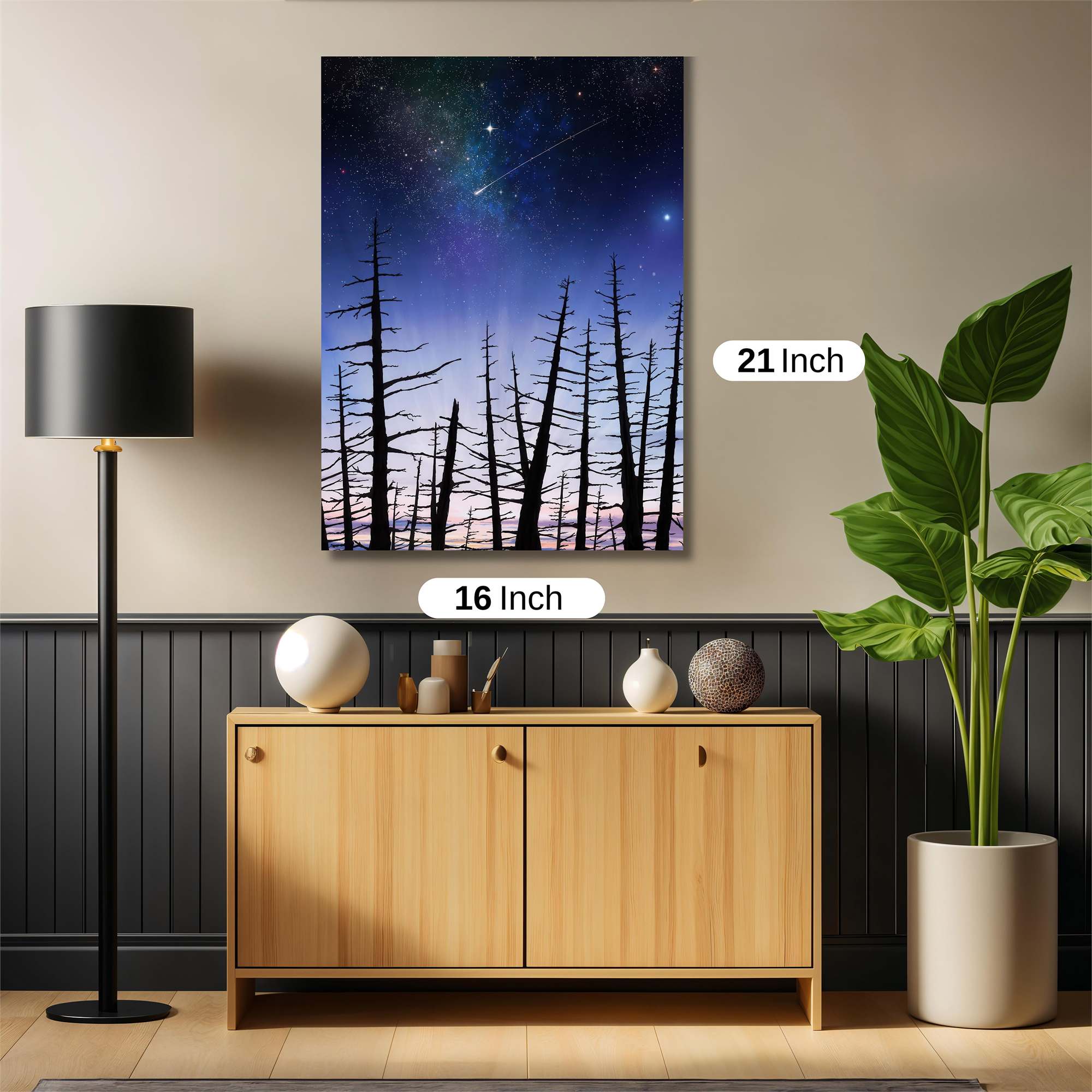 Starlit Desolation Safe Wall Magnetic / M