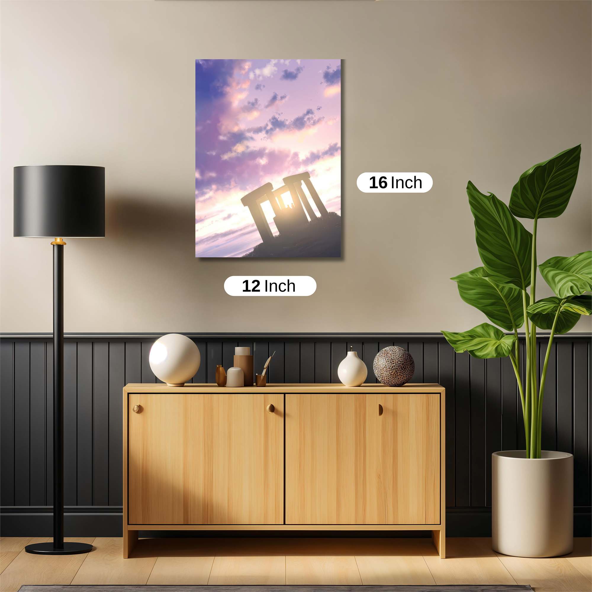Stonehenge Serenity Safe Wall Magnetic / M