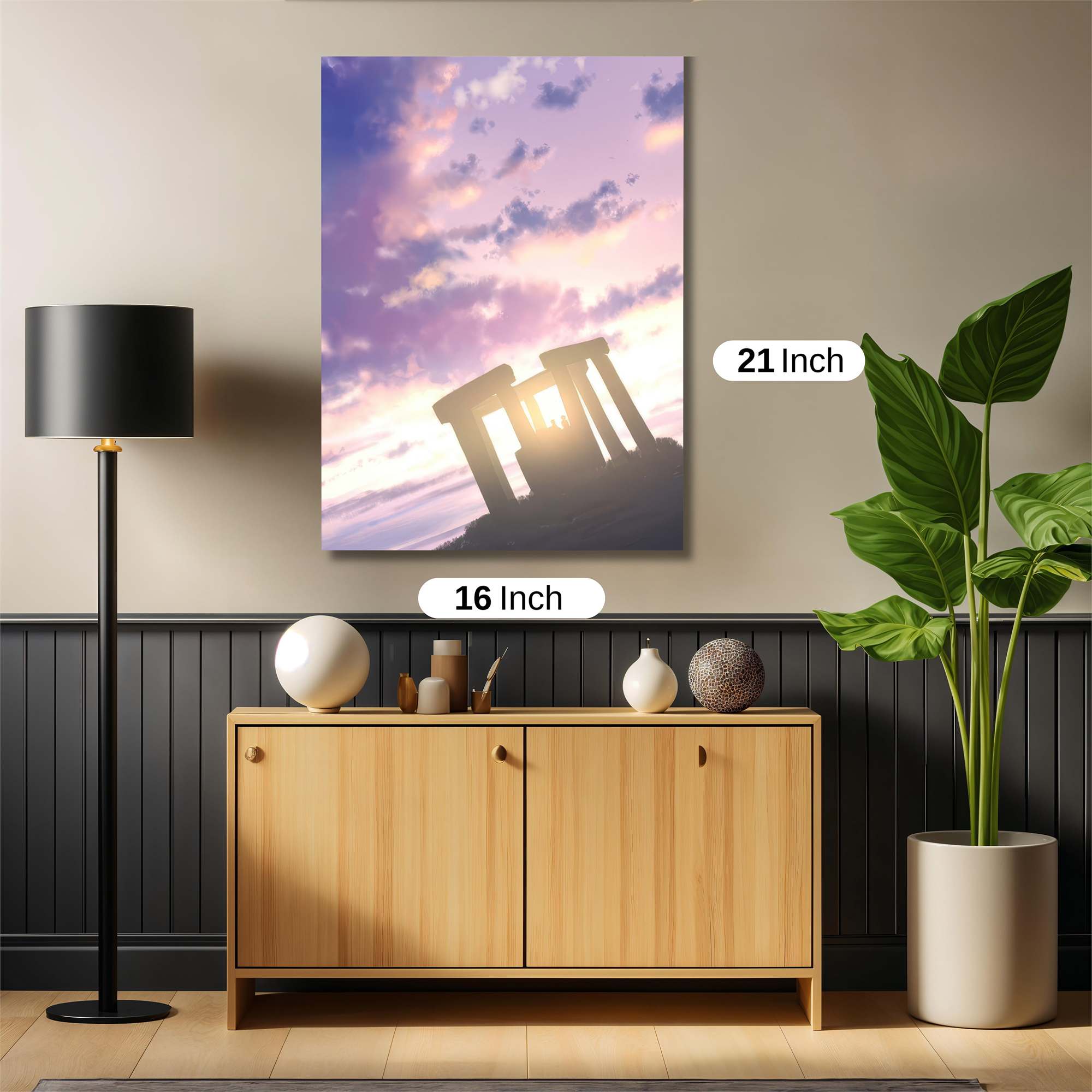 Stonehenge Serenity Safe Wall Magnetic / M
