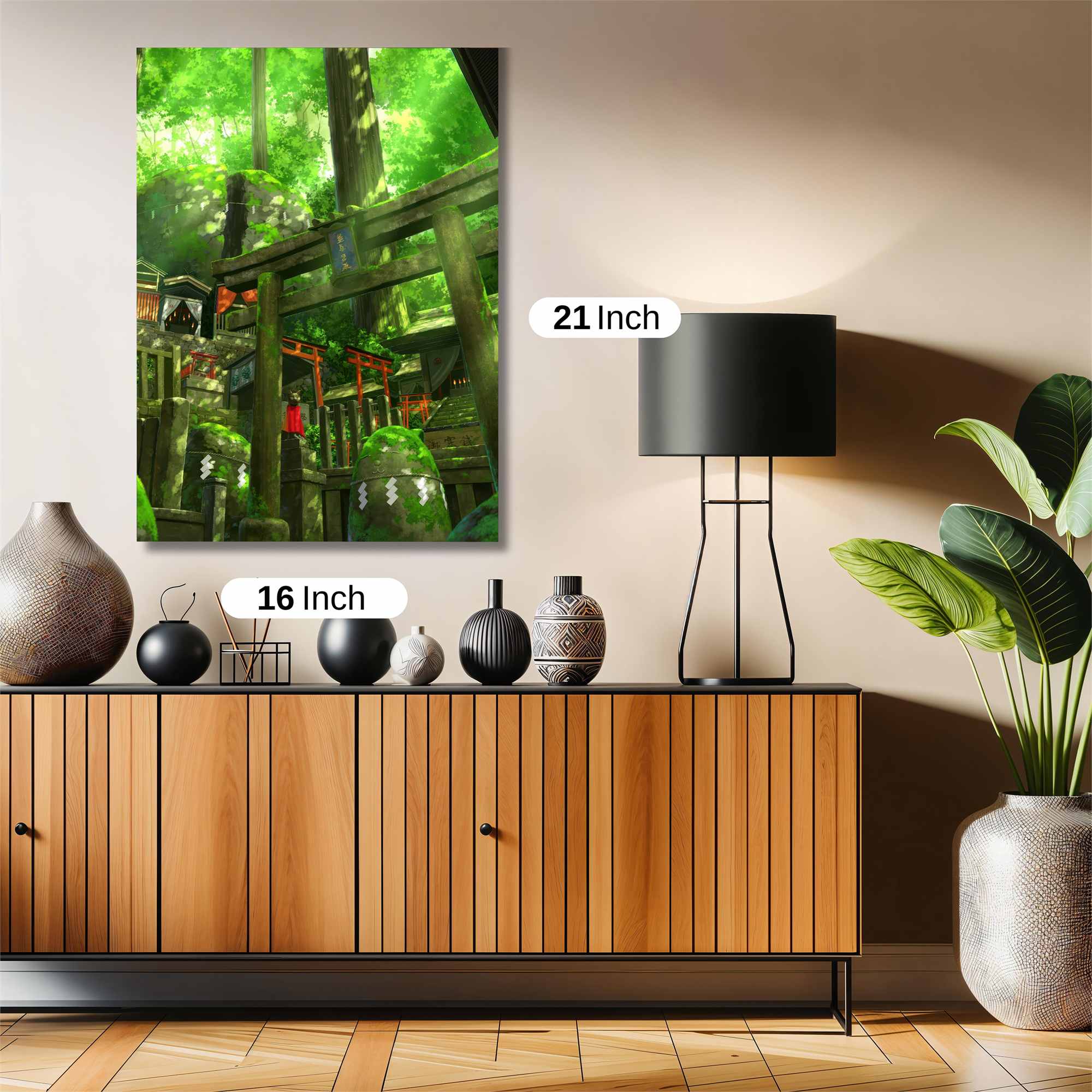 Forest Serenity Safe Wall Magnetic / M