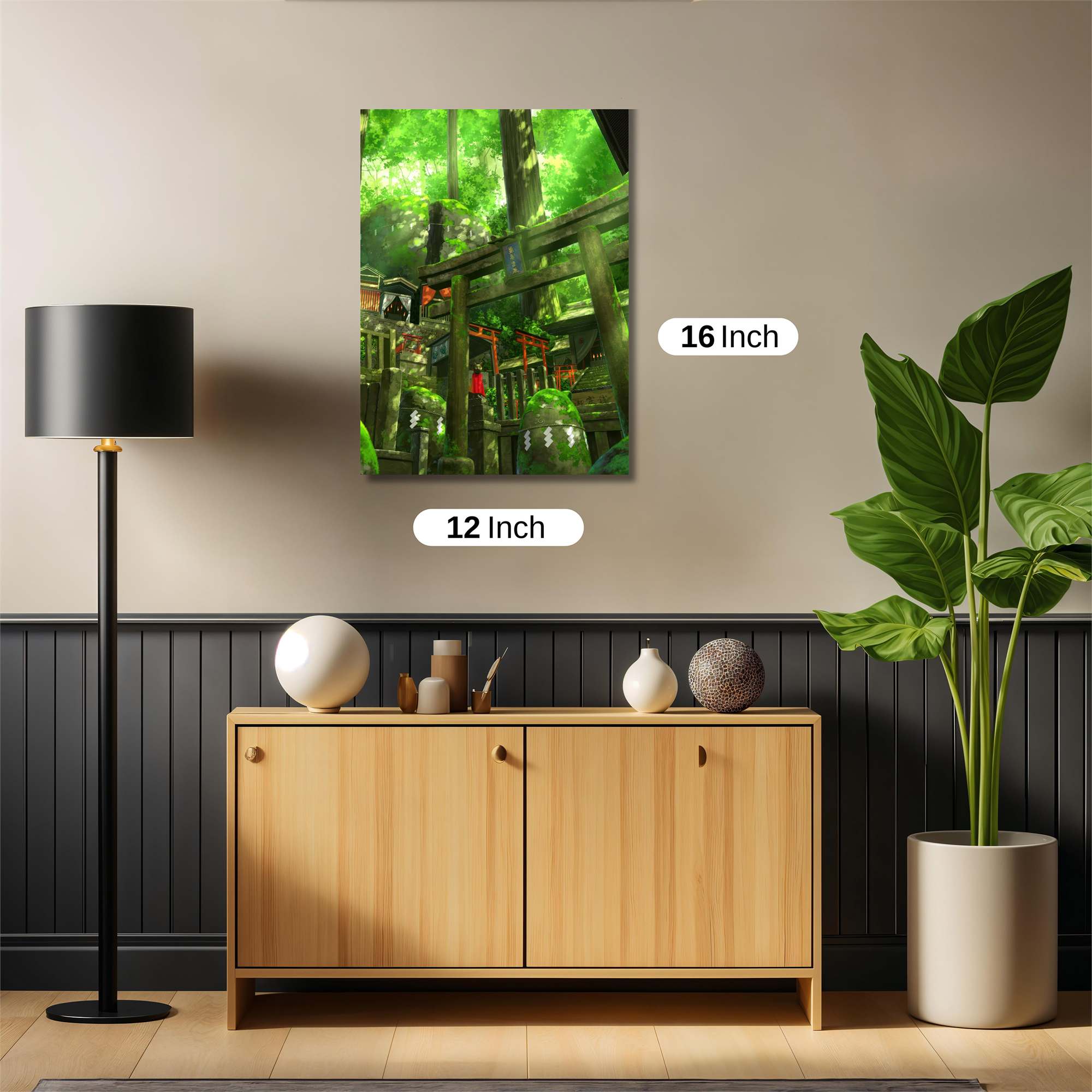 Forest Serenity Safe Wall Magnetic / M