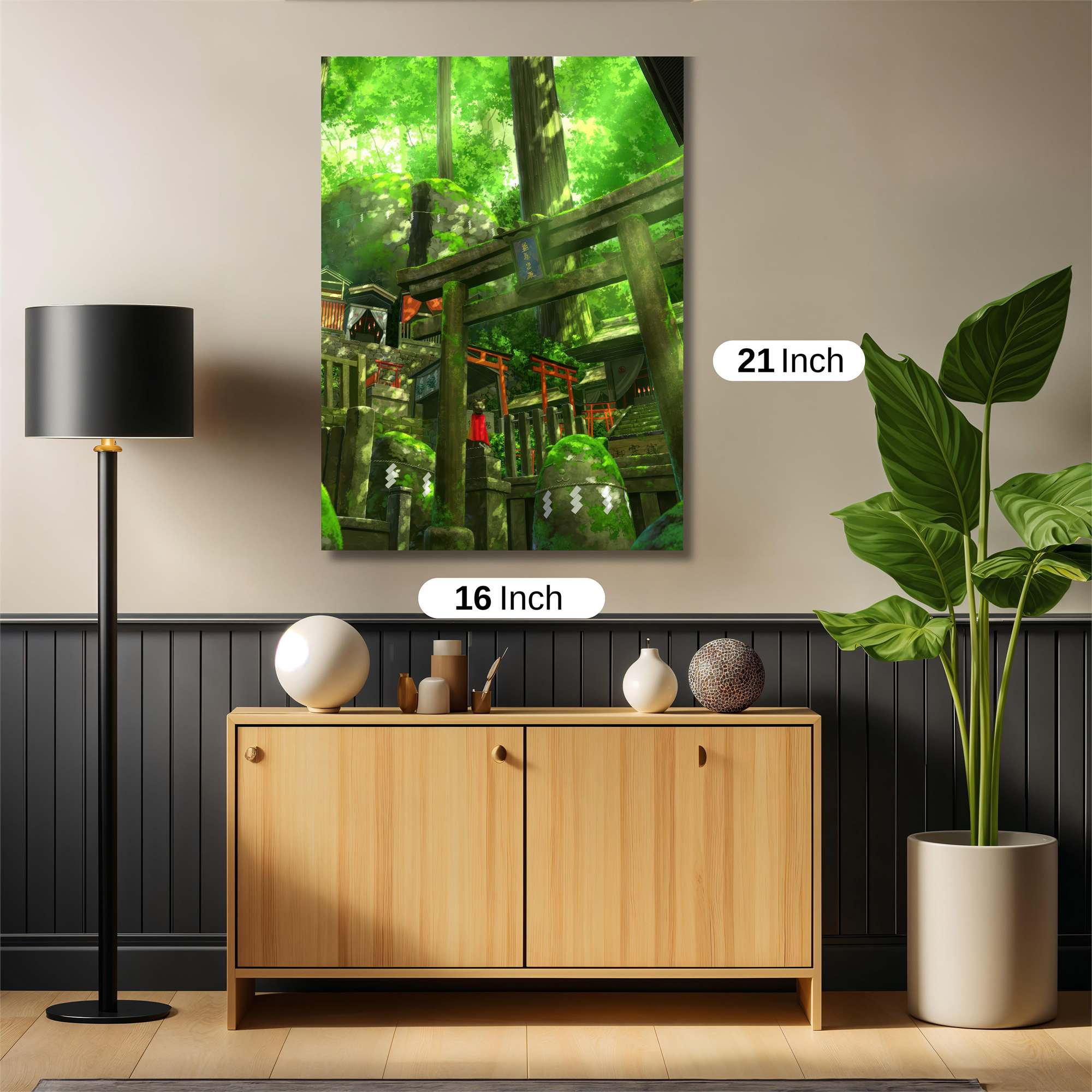 Forest Serenity Safe Wall Magnetic / M