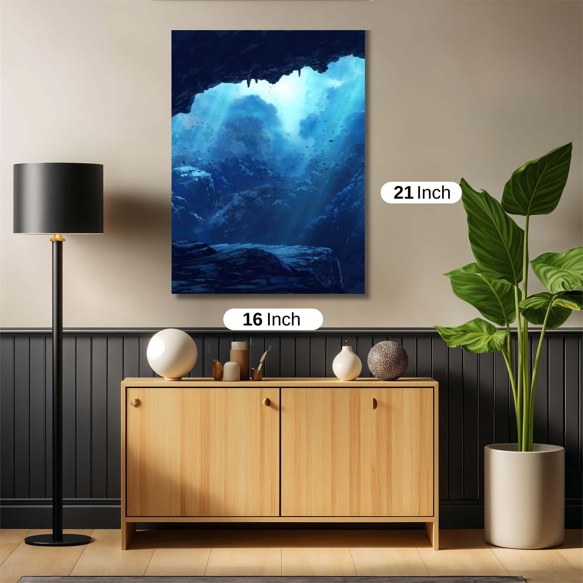 Abyssal Serenity Safe Wall Magnetic / M