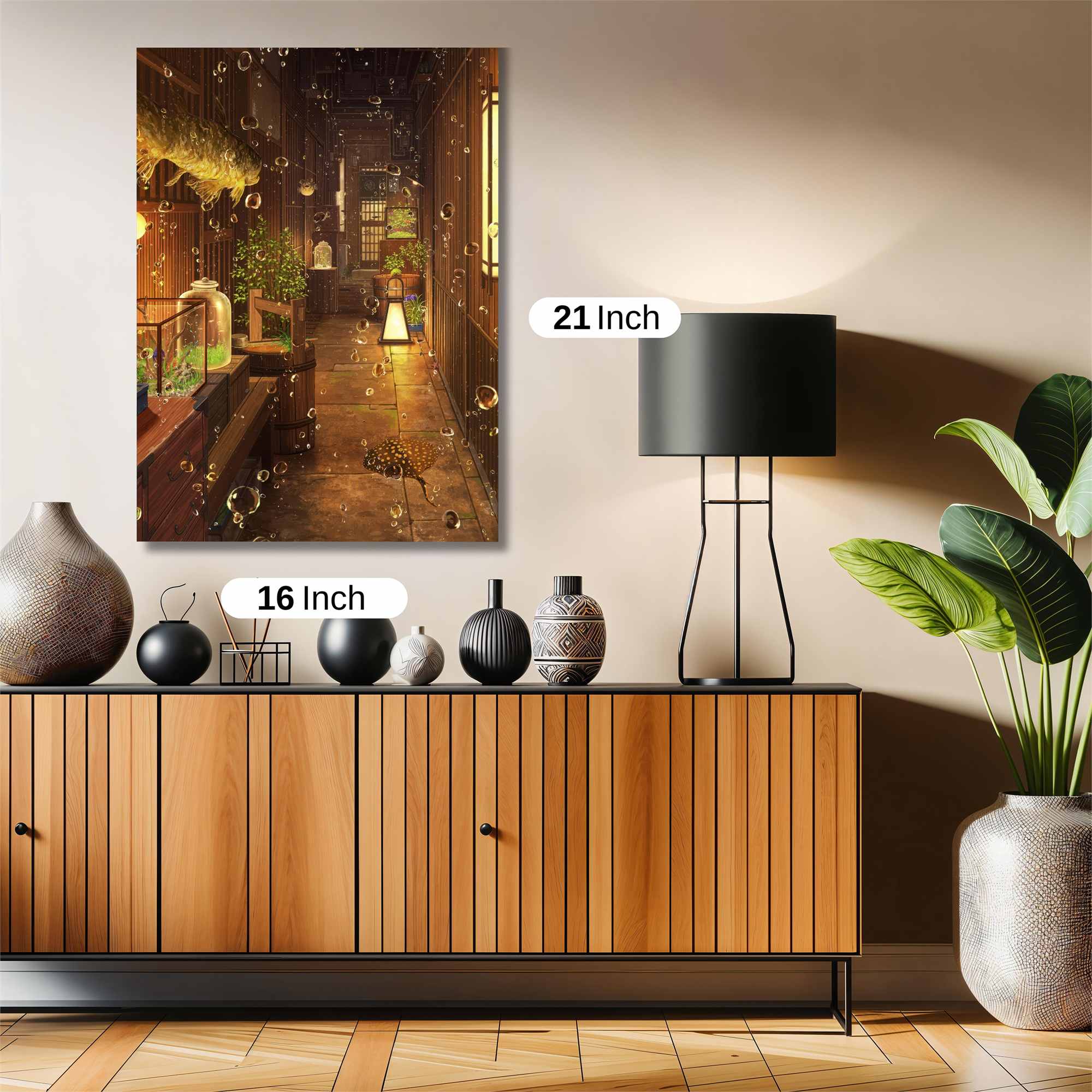 Koi Tranquil Safe Wall Magnetic / M