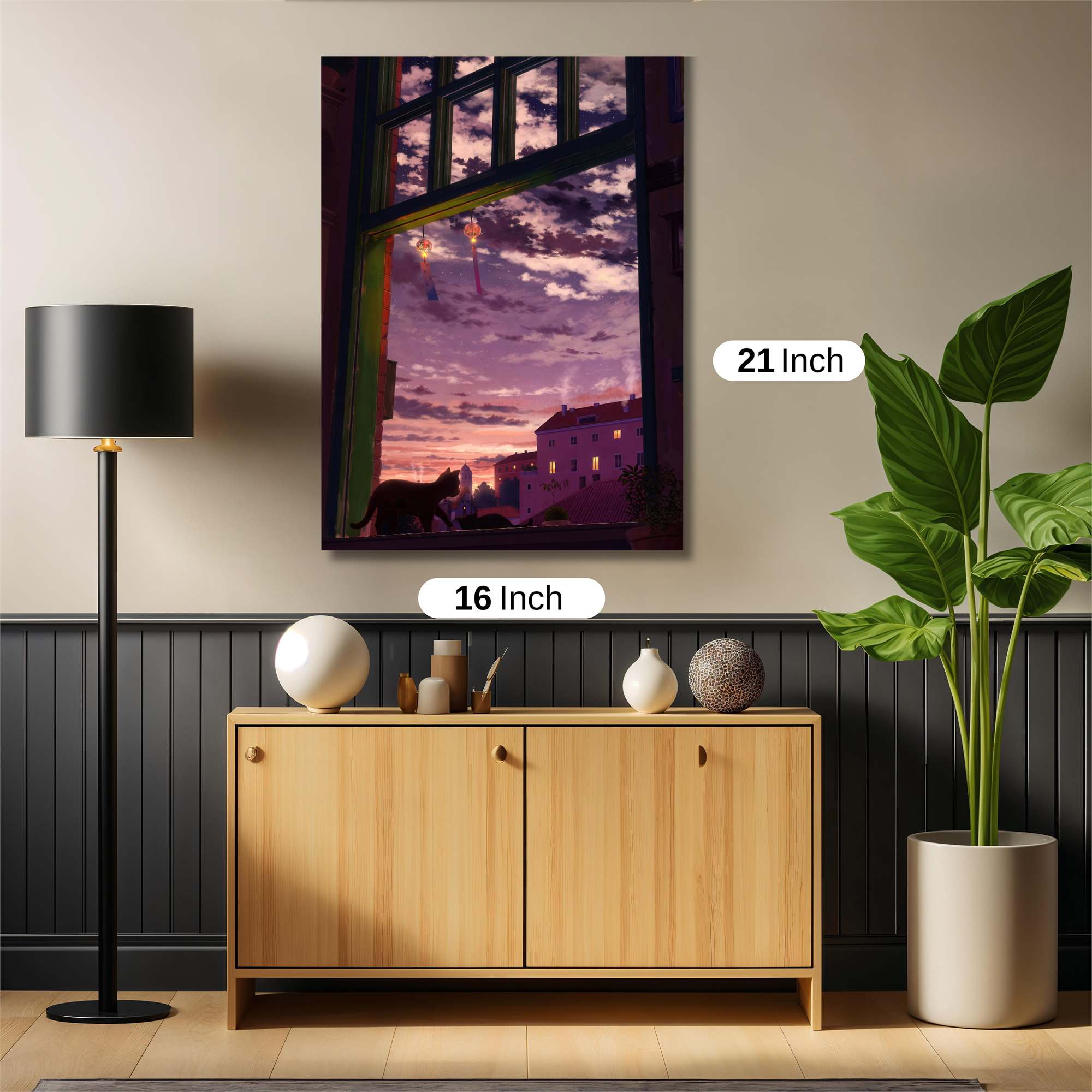 Skyward Serenity Safe Wall Magnetic / M