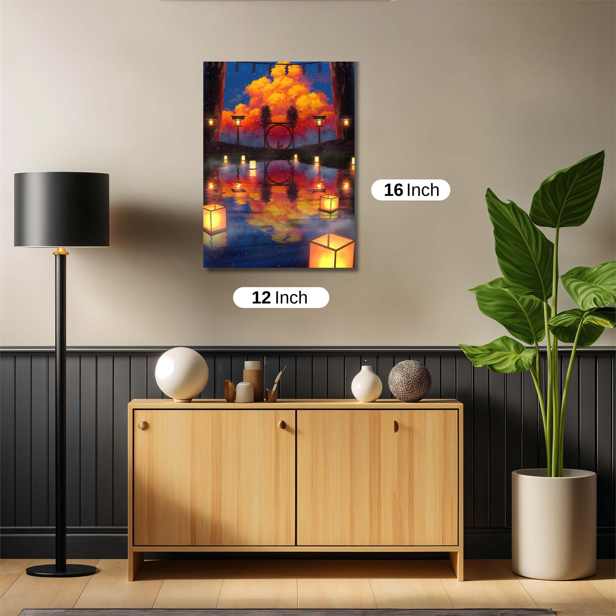 Lantern Serenity Safe Wall Magnetic / M