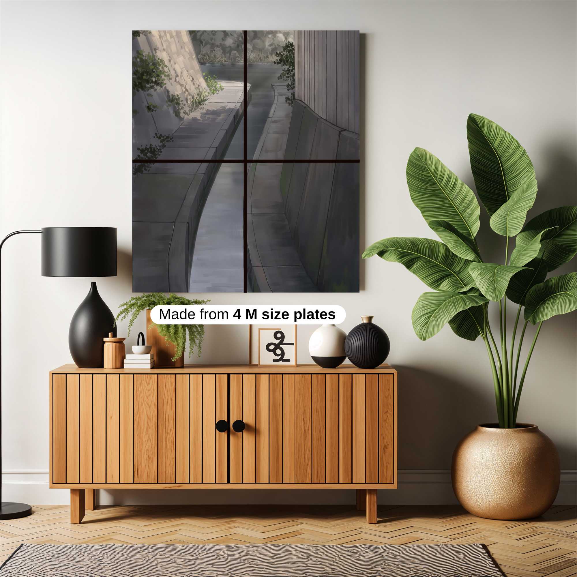 Alleyway Serenity Safe Wall Magnetic / M