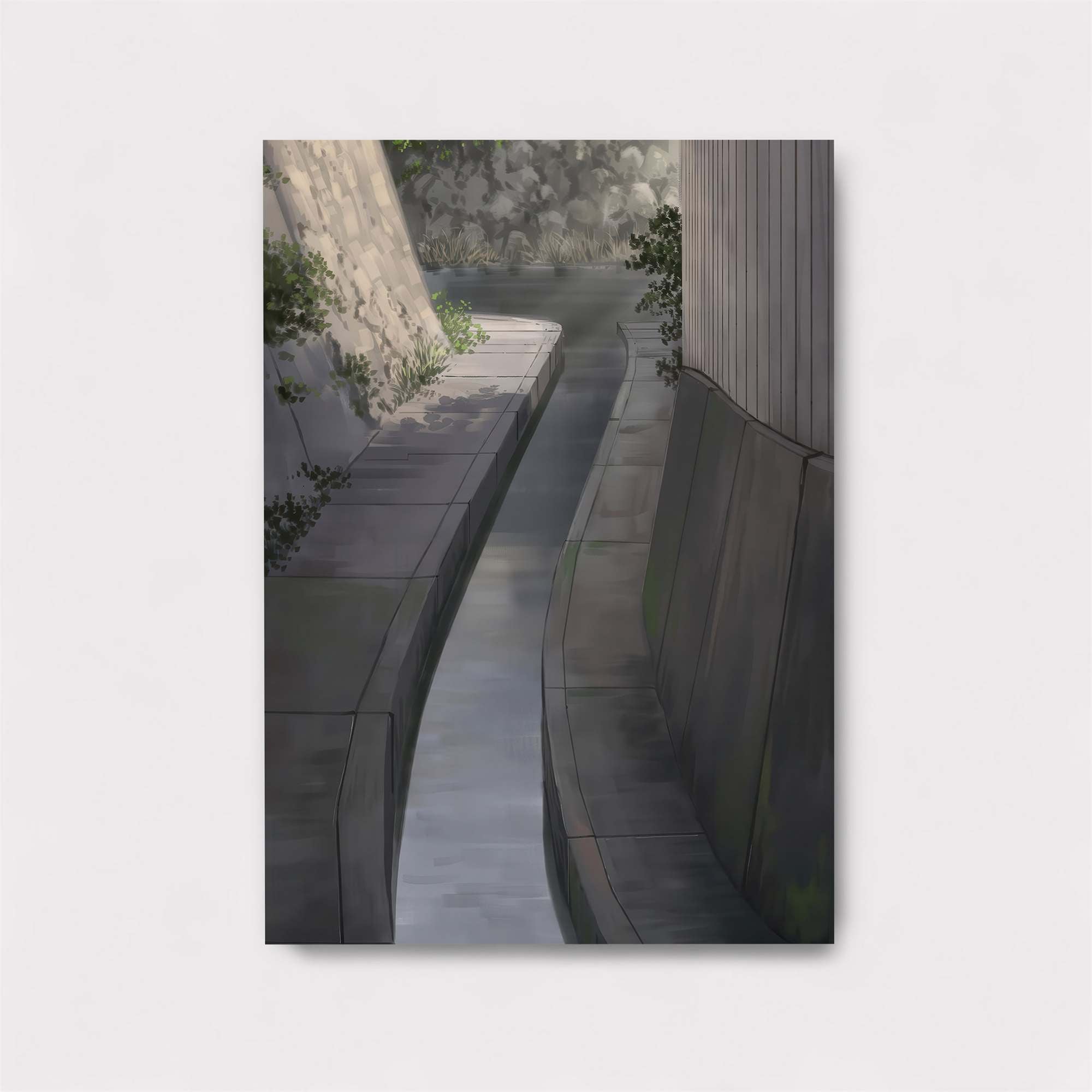 Alleyway Serenity Safe Wall Magnetic / M