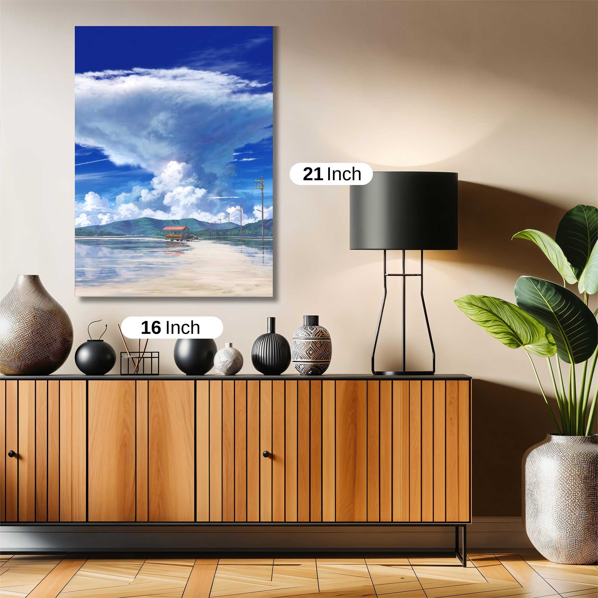 Cloudburst Serenity Safe Wall Magnetic / M