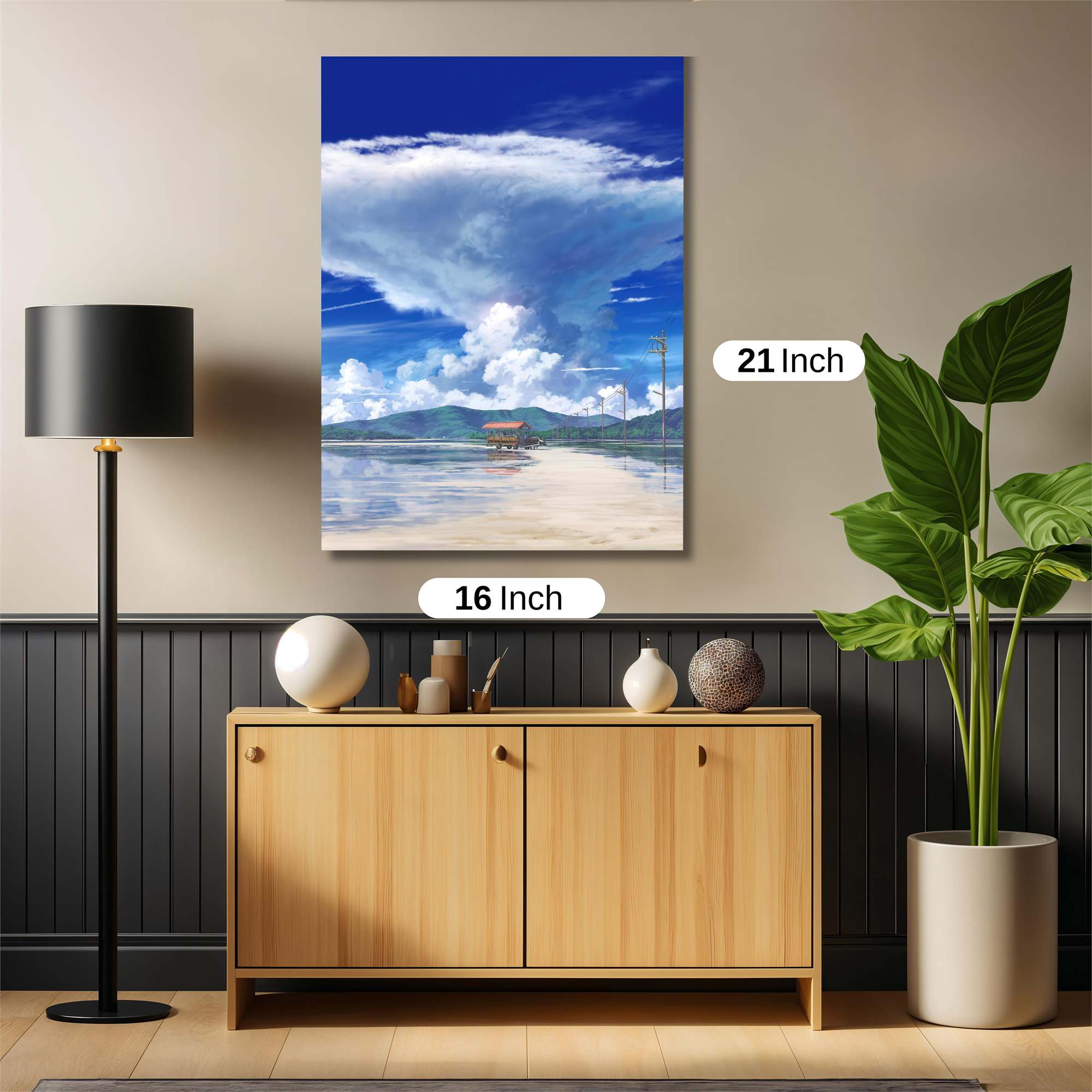 Cloudburst Serenity Safe Wall Magnetic / M