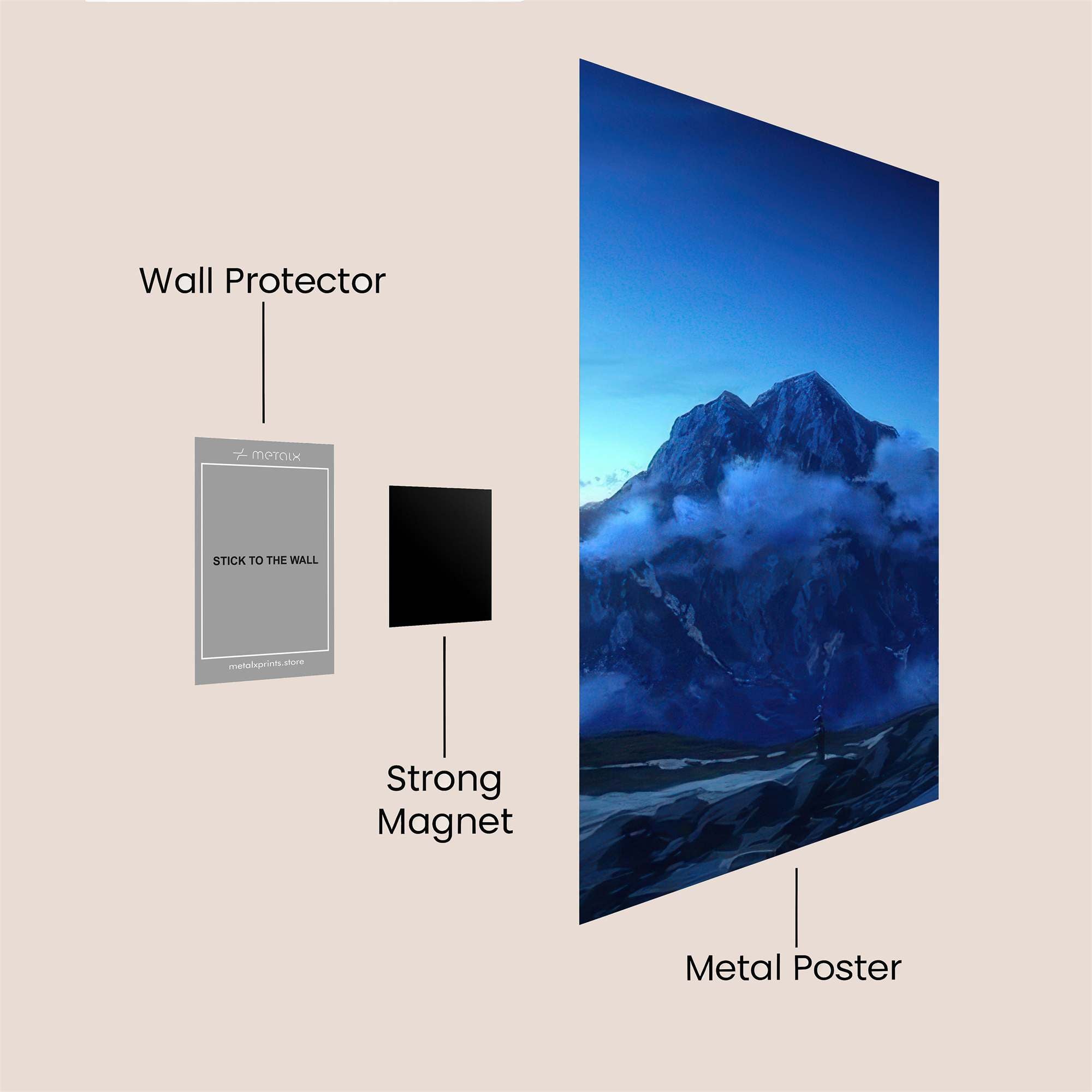 Verdant Serenity Safe Wall Magnetic / M