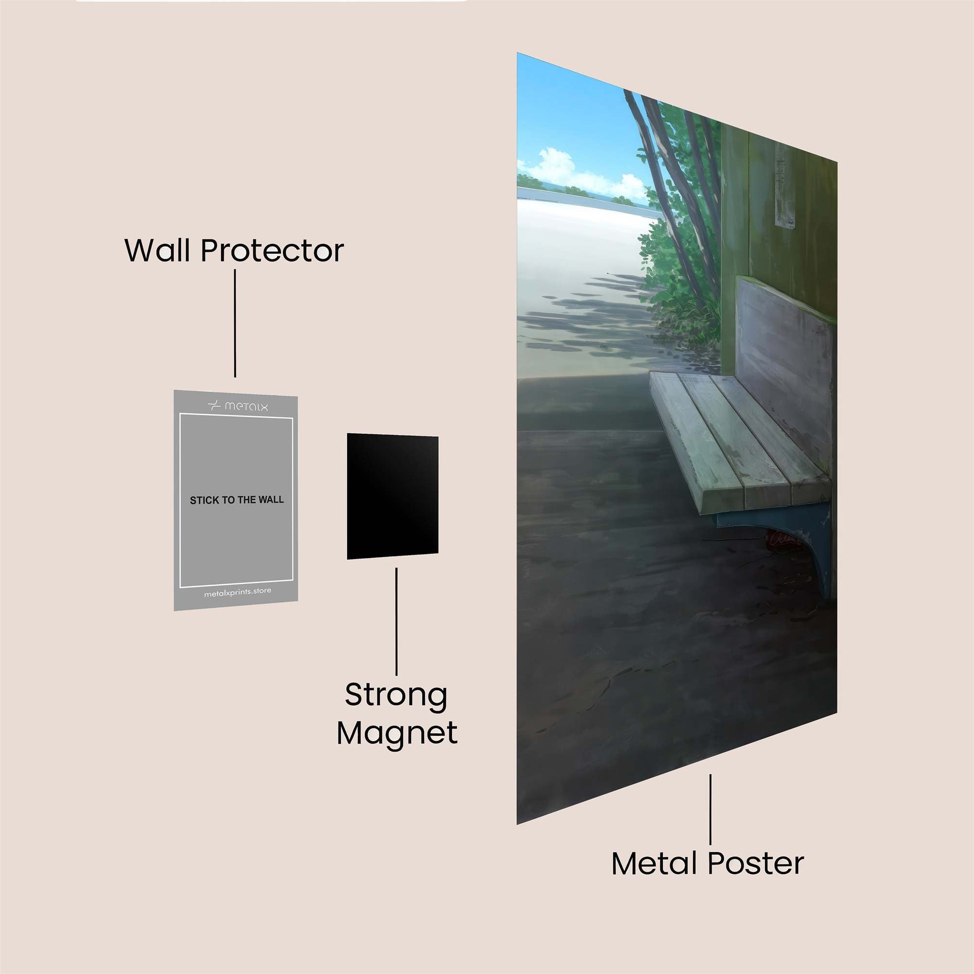 Pathway Serenity Safe Wall Magnetic / M