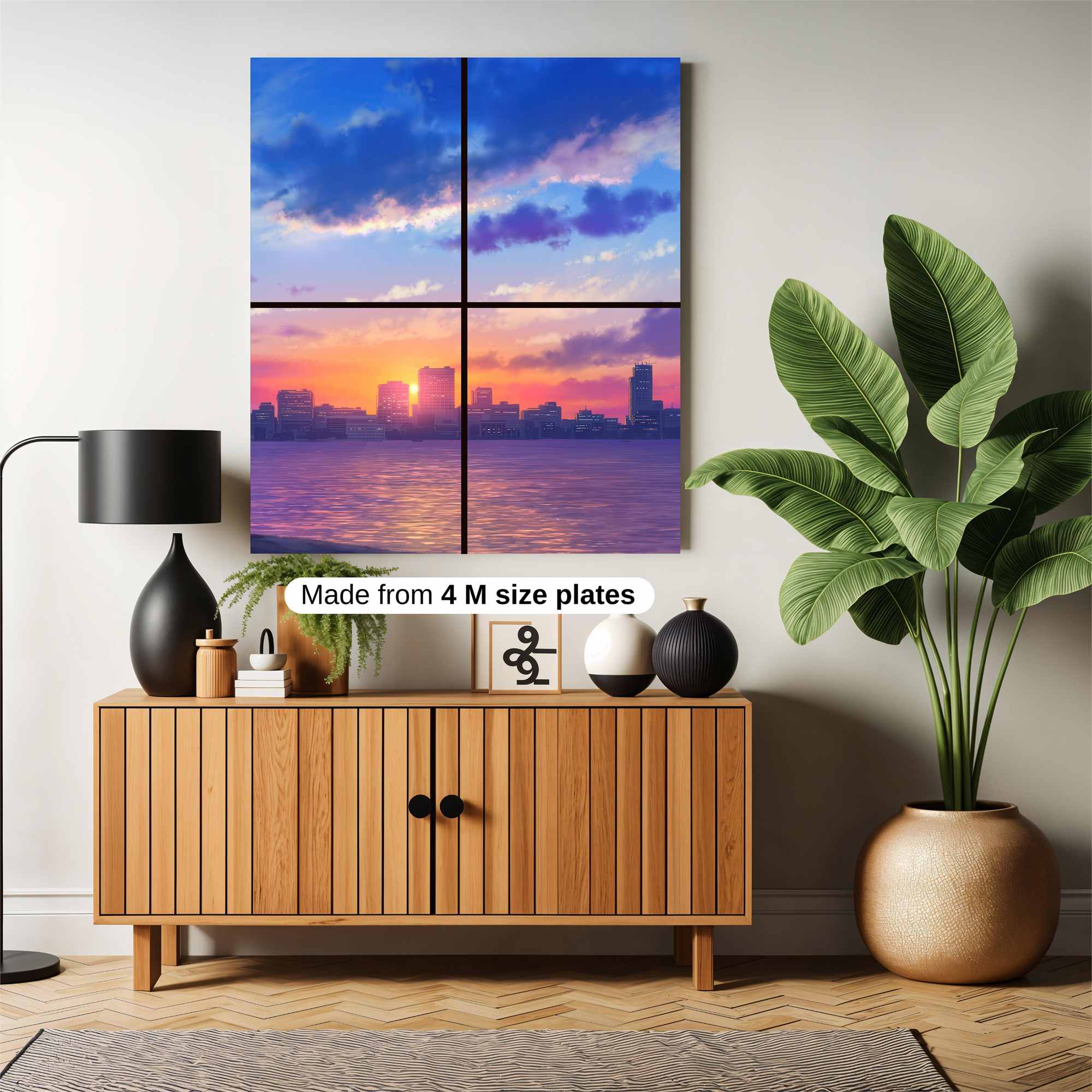 Sunset Serenity Safe Wall Magnetic / M