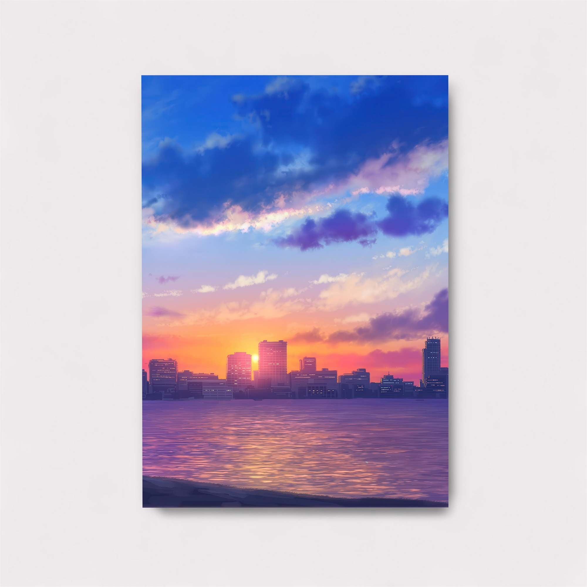 Sunset Serenity Safe Wall Magnetic / M