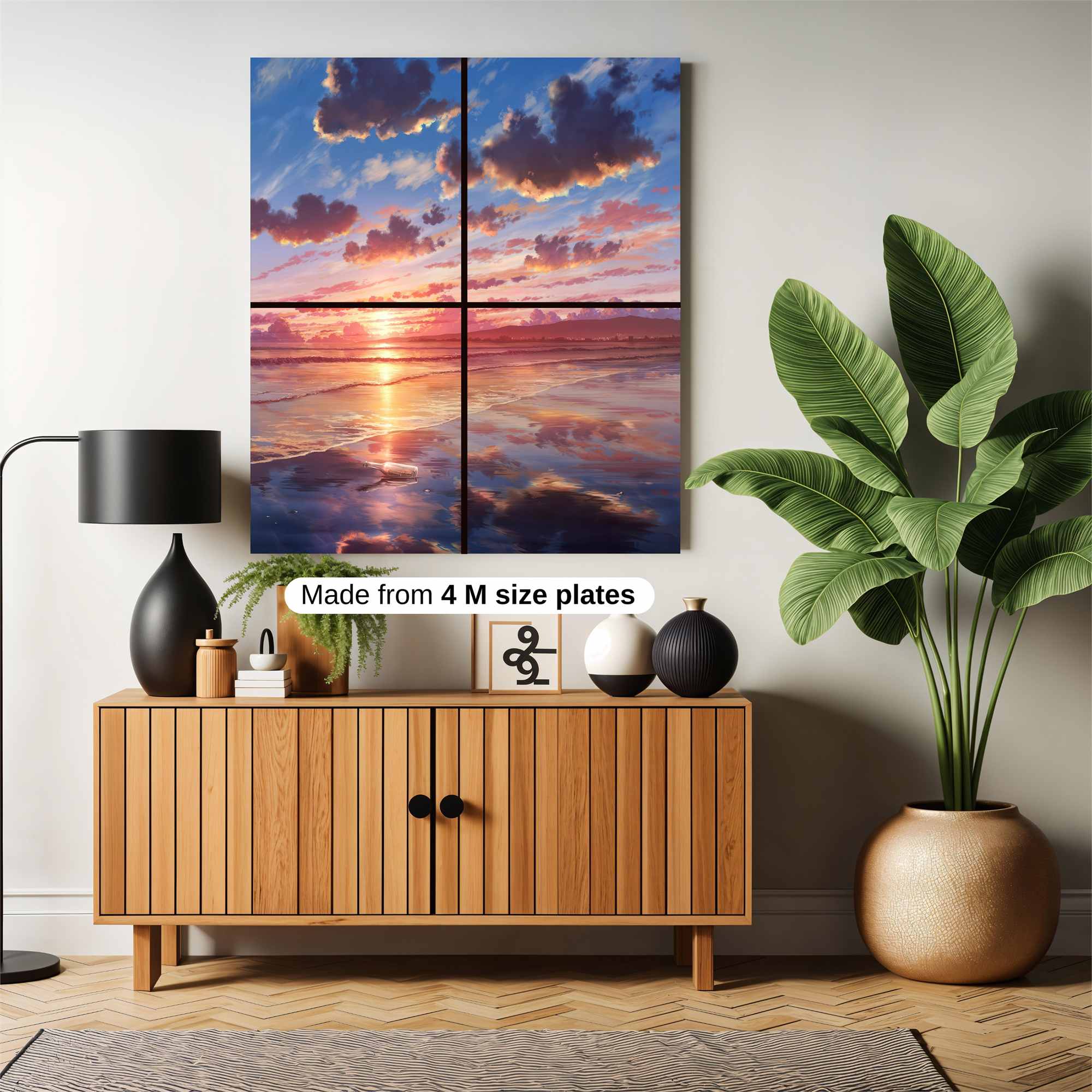 Sunset Serenity Safe Wall Magnetic / M