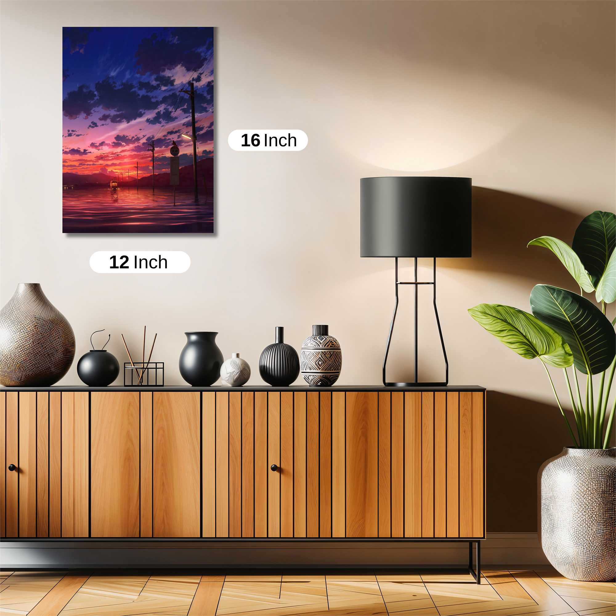 Twilight Serenity Safe Wall Magnetic / M