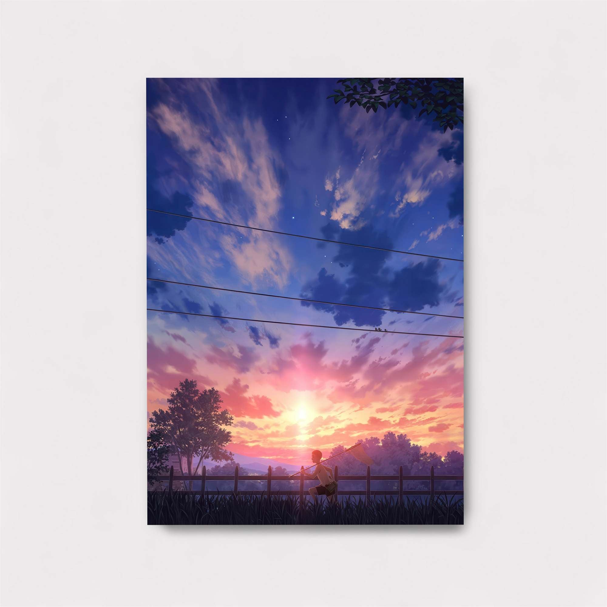 Sunset Serenity Safe Wall Magnetic / M