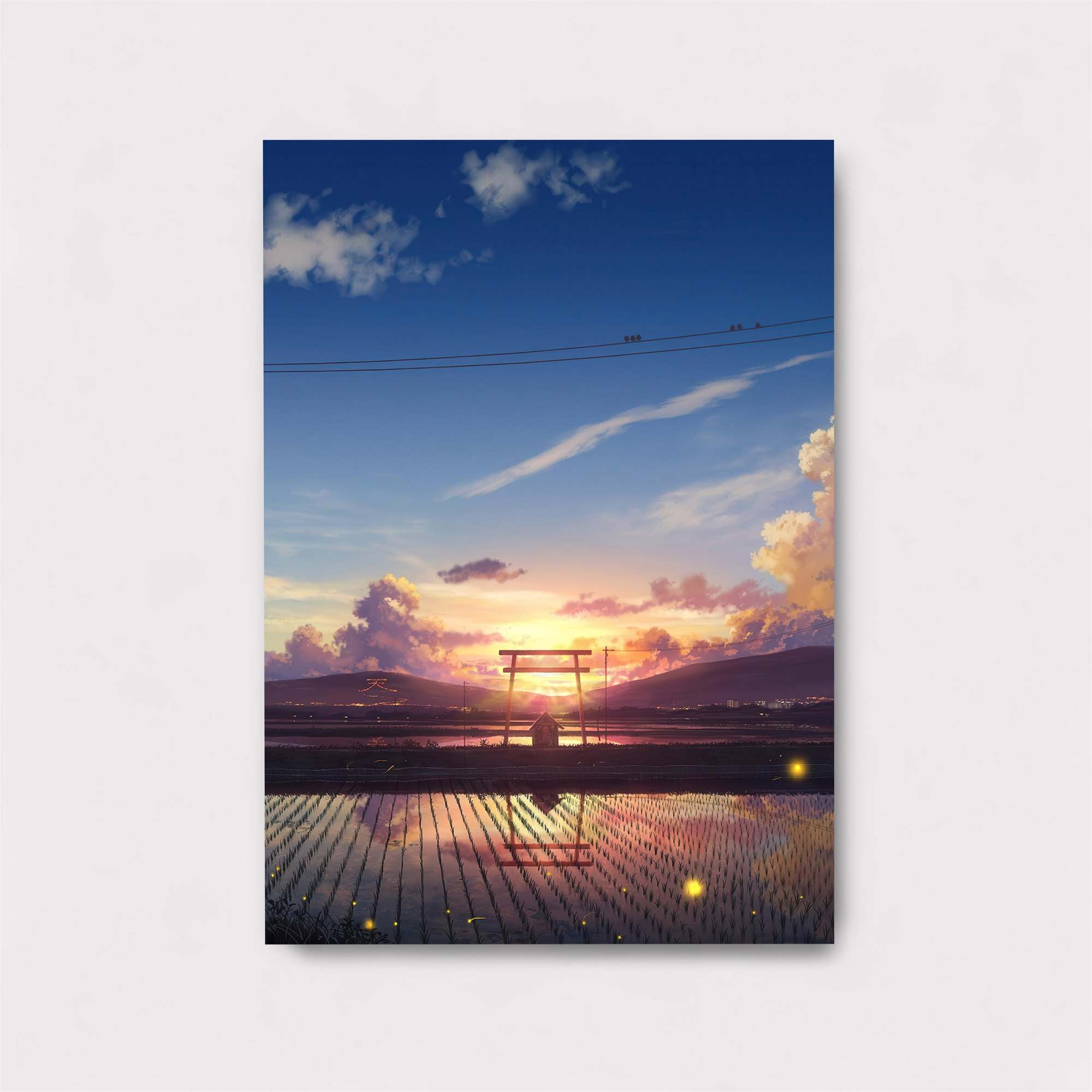 Sunset Serenity Safe Wall Magnetic / M