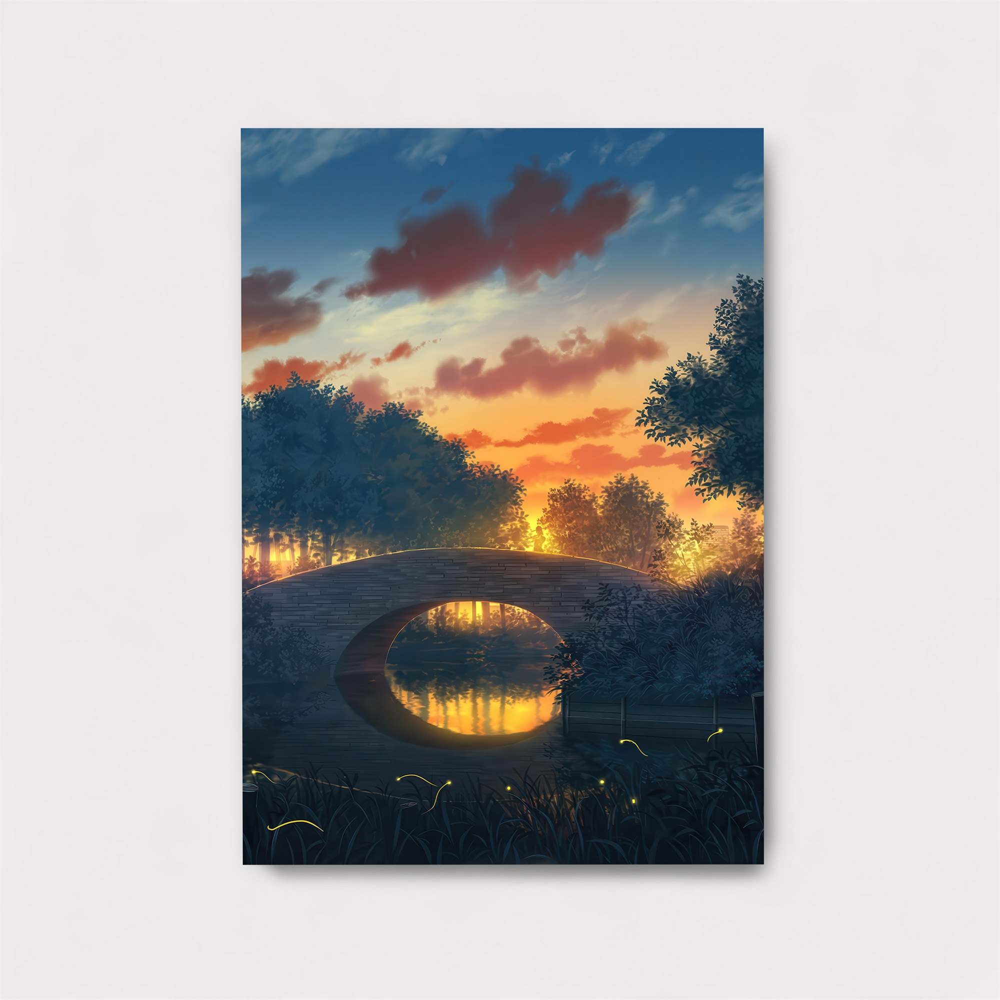 Sunset Serenity Safe Wall Magnetic / M