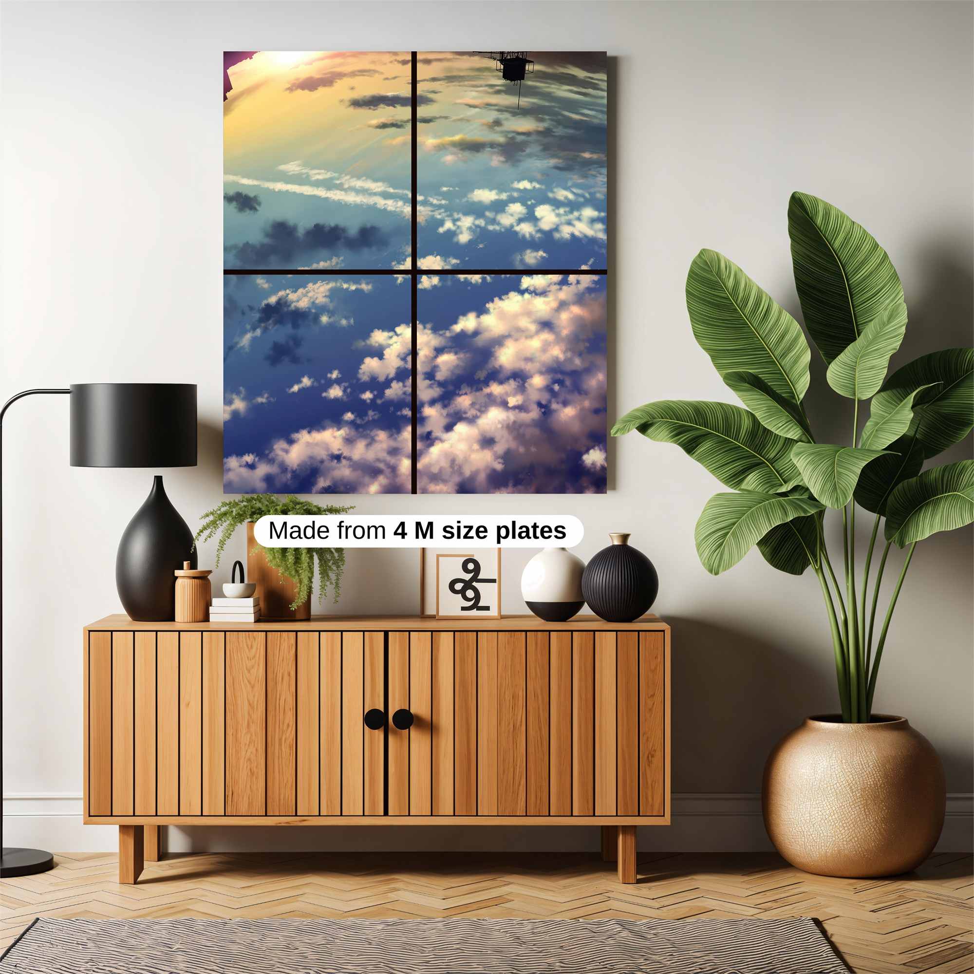 Sunset Serenity Safe Wall Magnetic / M