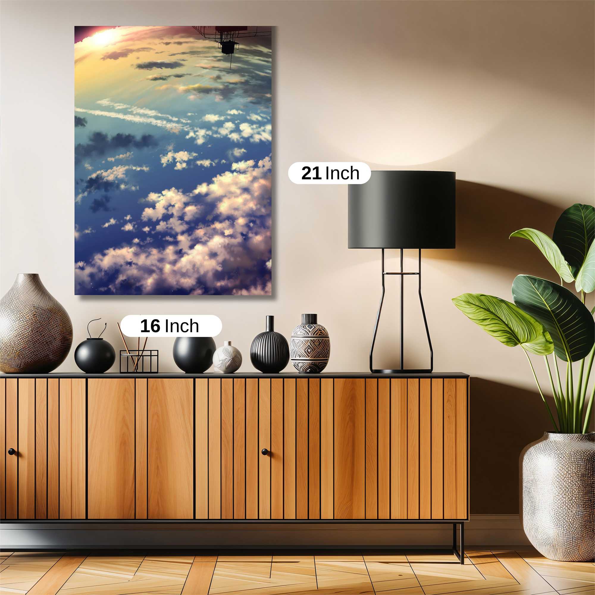Sunset Serenity Safe Wall Magnetic / M