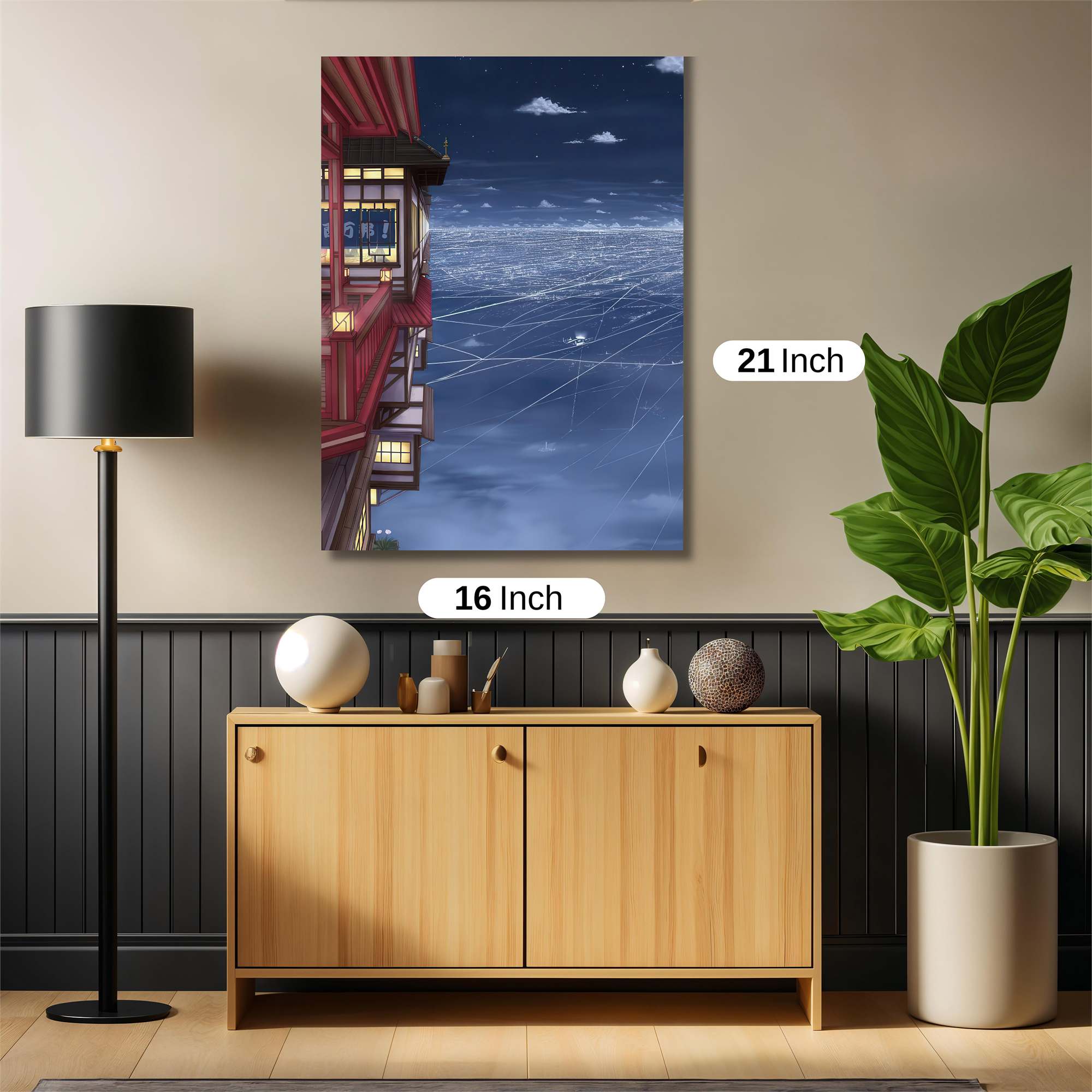 Lava Dreamscape Safe Wall Magnetic / M