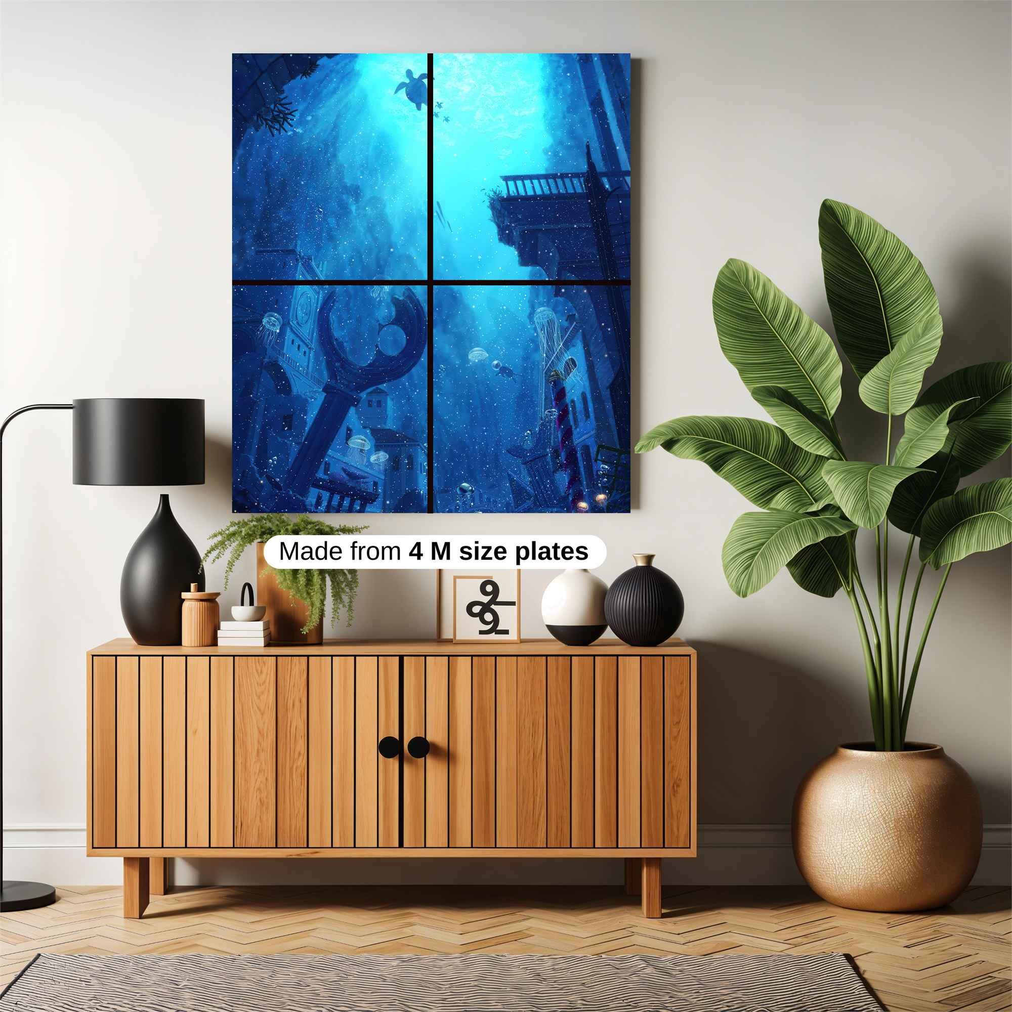 Turtle Tranquil Safe Wall Magnetic / M