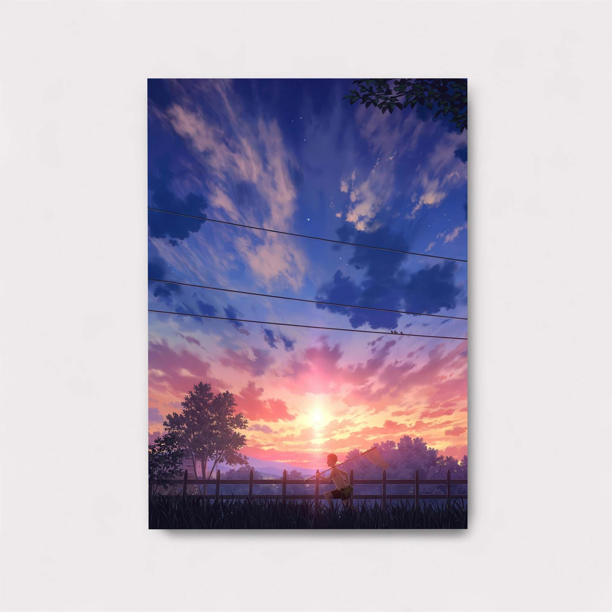 Sunset Serenity Safe Wall Magnetic / M