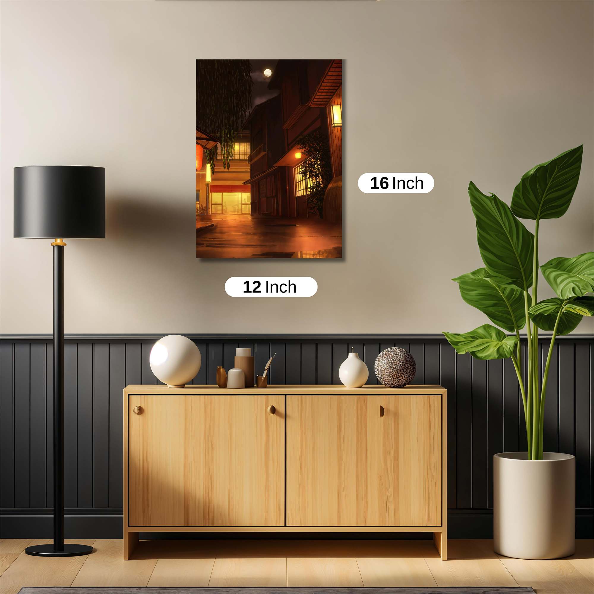 Moonlit Serenity Safe Wall Magnetic / M