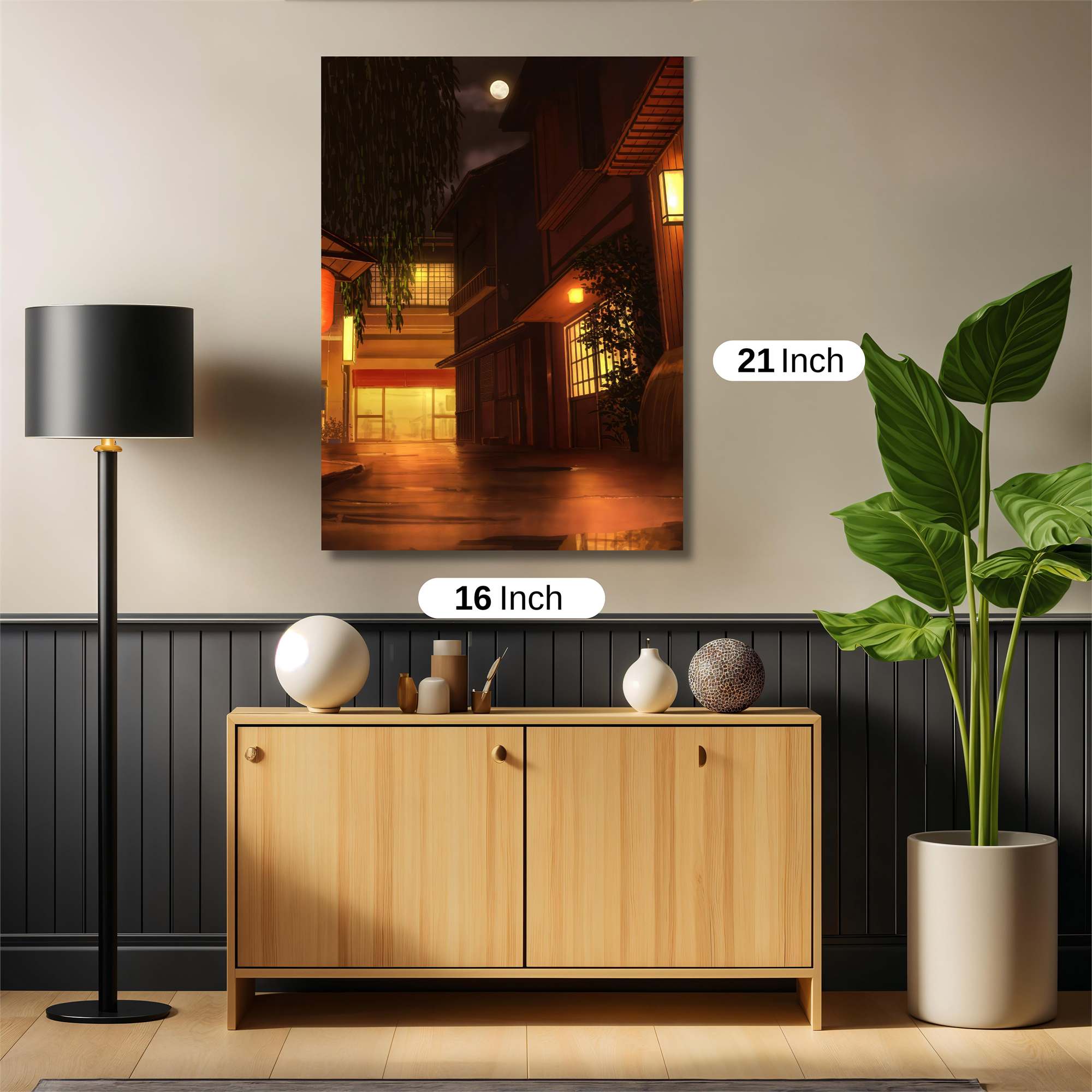 Moonlit Serenity Safe Wall Magnetic / M