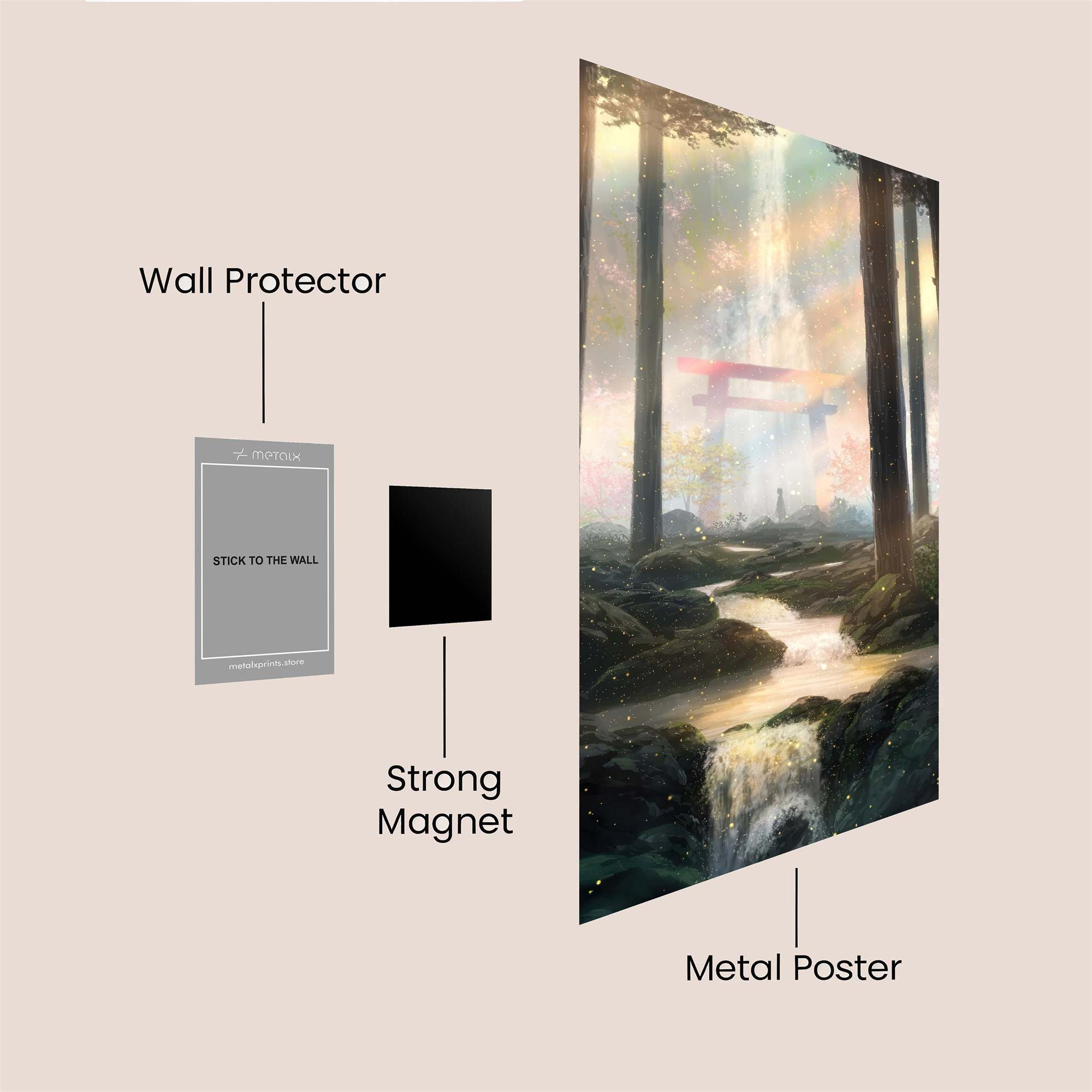 Torii Tranquil Safe Wall Magnetic / M