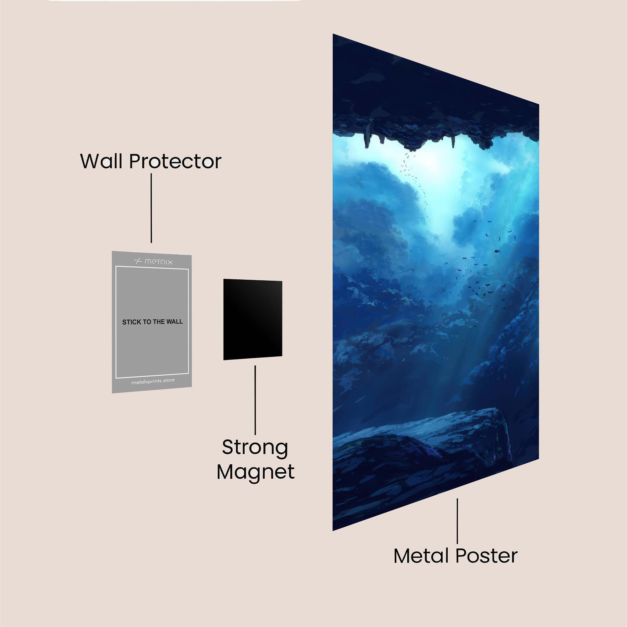 Abyss Serene Safe Wall Magnetic / M