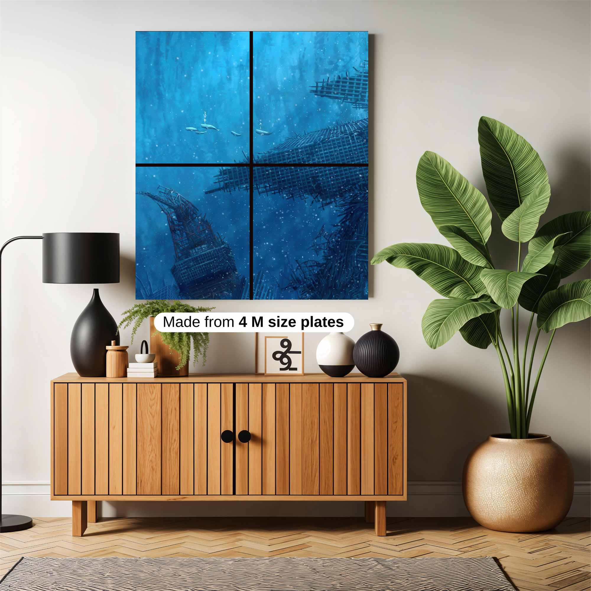 Atlantis Desolate Safe Wall Magnetic / M