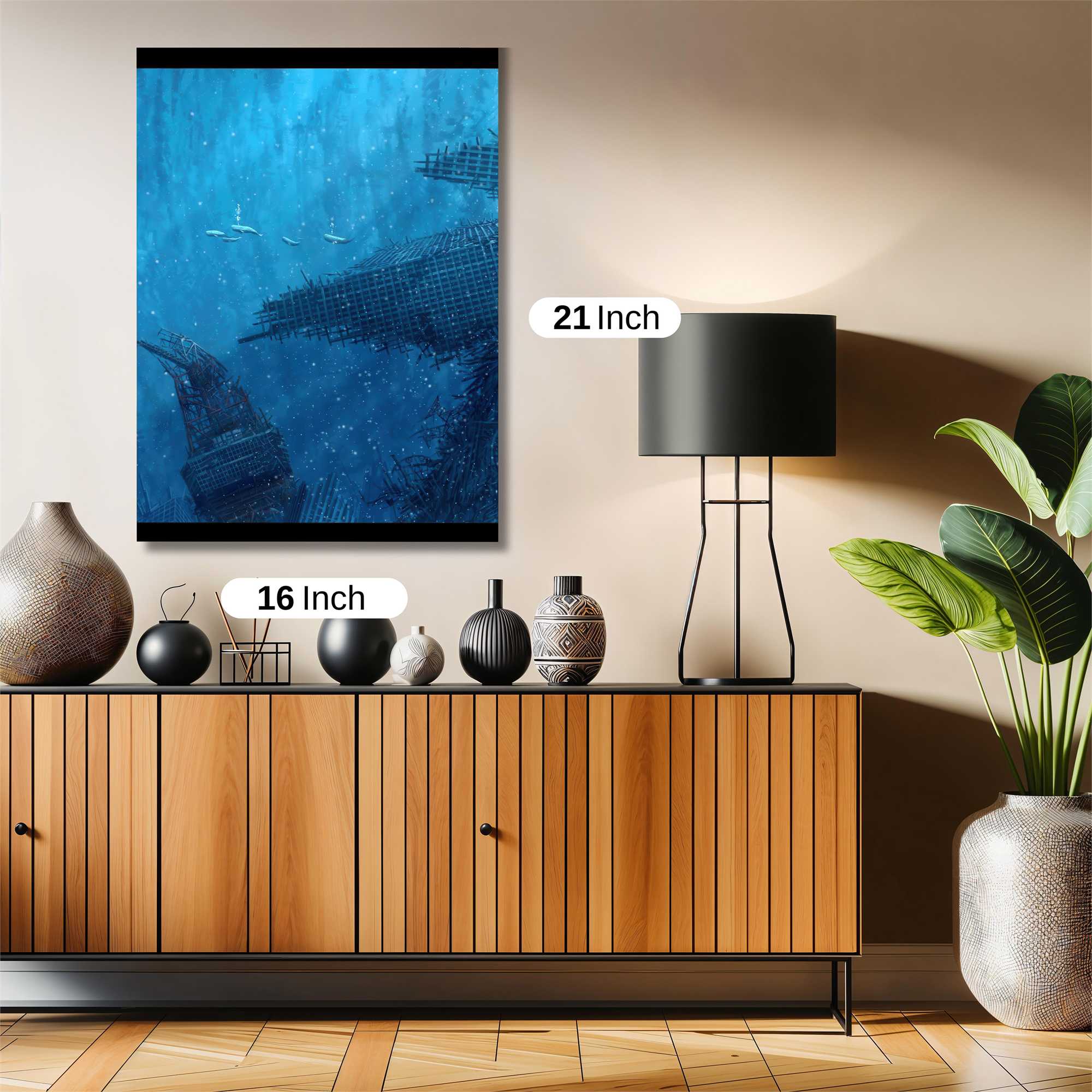 Atlantis Desolate Safe Wall Magnetic / M